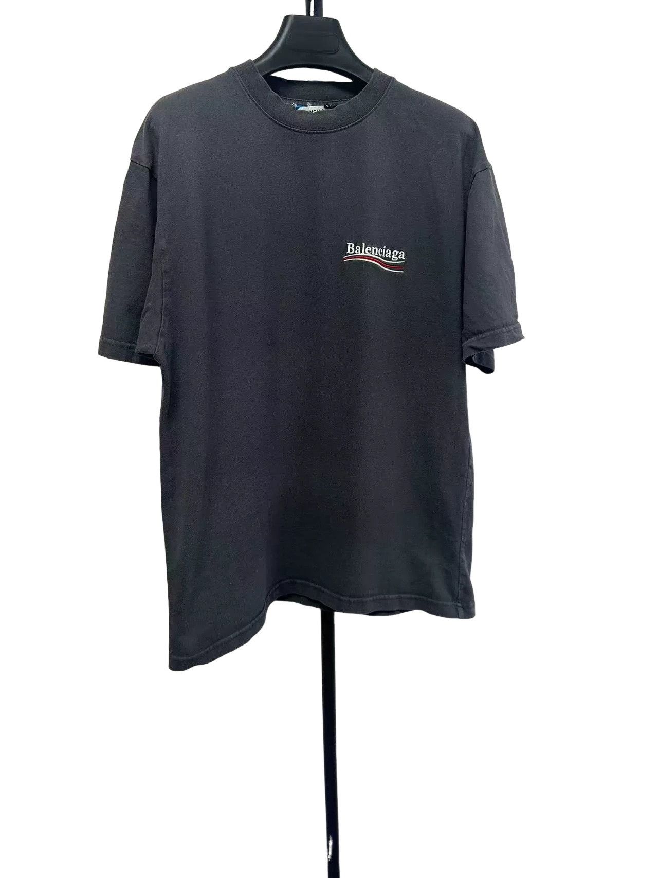 Balenciaga Balenciaga Political Campaign Logo T-Shirt XXS Size US XXS / EU 40 - 1 Thumbnail