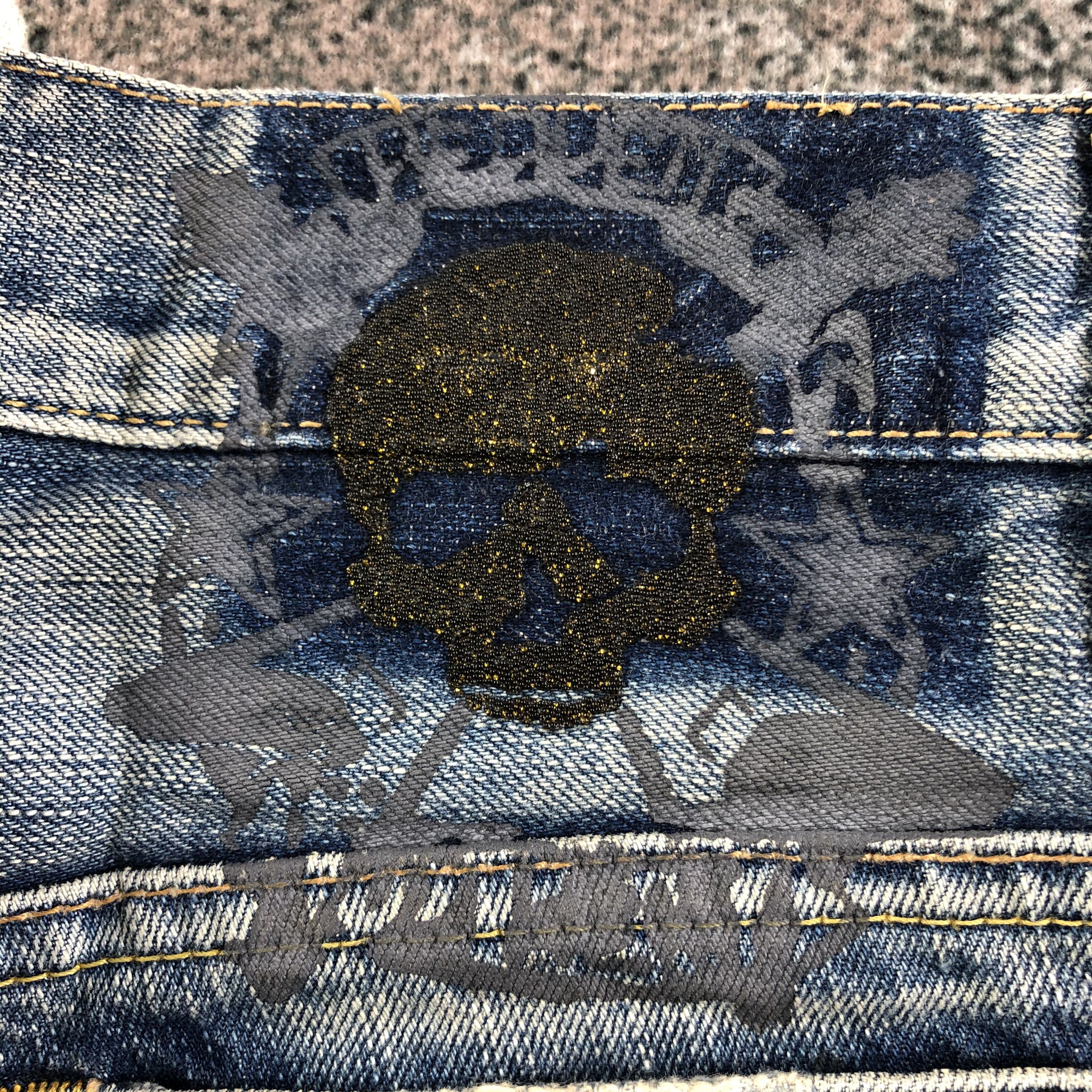 Edwin Vintage Edwin Jeans Distressed Spike Denim KJ1770 Size US 31 - 5 Thumbnail