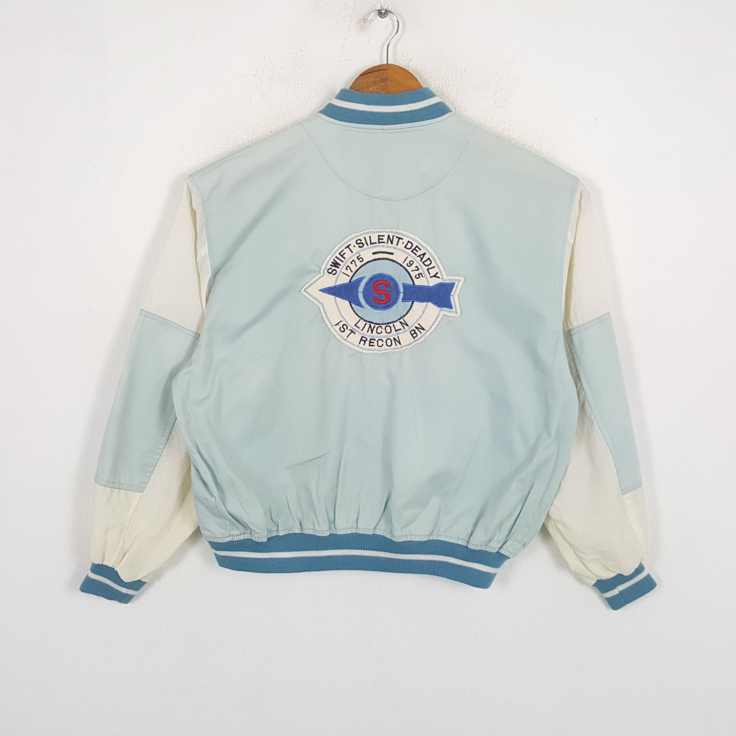 Vintage LINCOLN American Streetwear Light Jacket