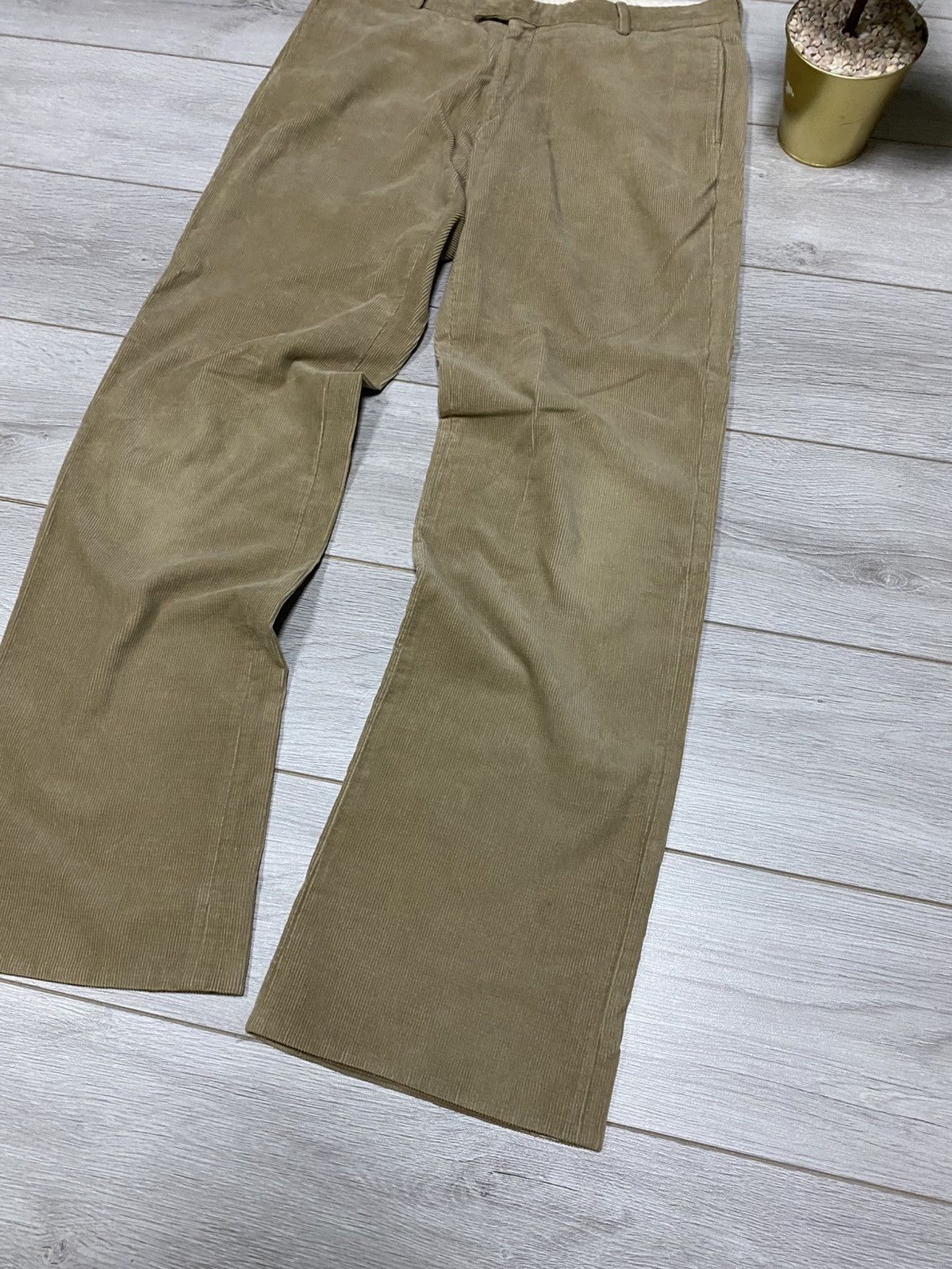 Burberry Burberry Italy vintage corduroy small logo pants Size US 36 / EU 52 - 5 Thumbnail