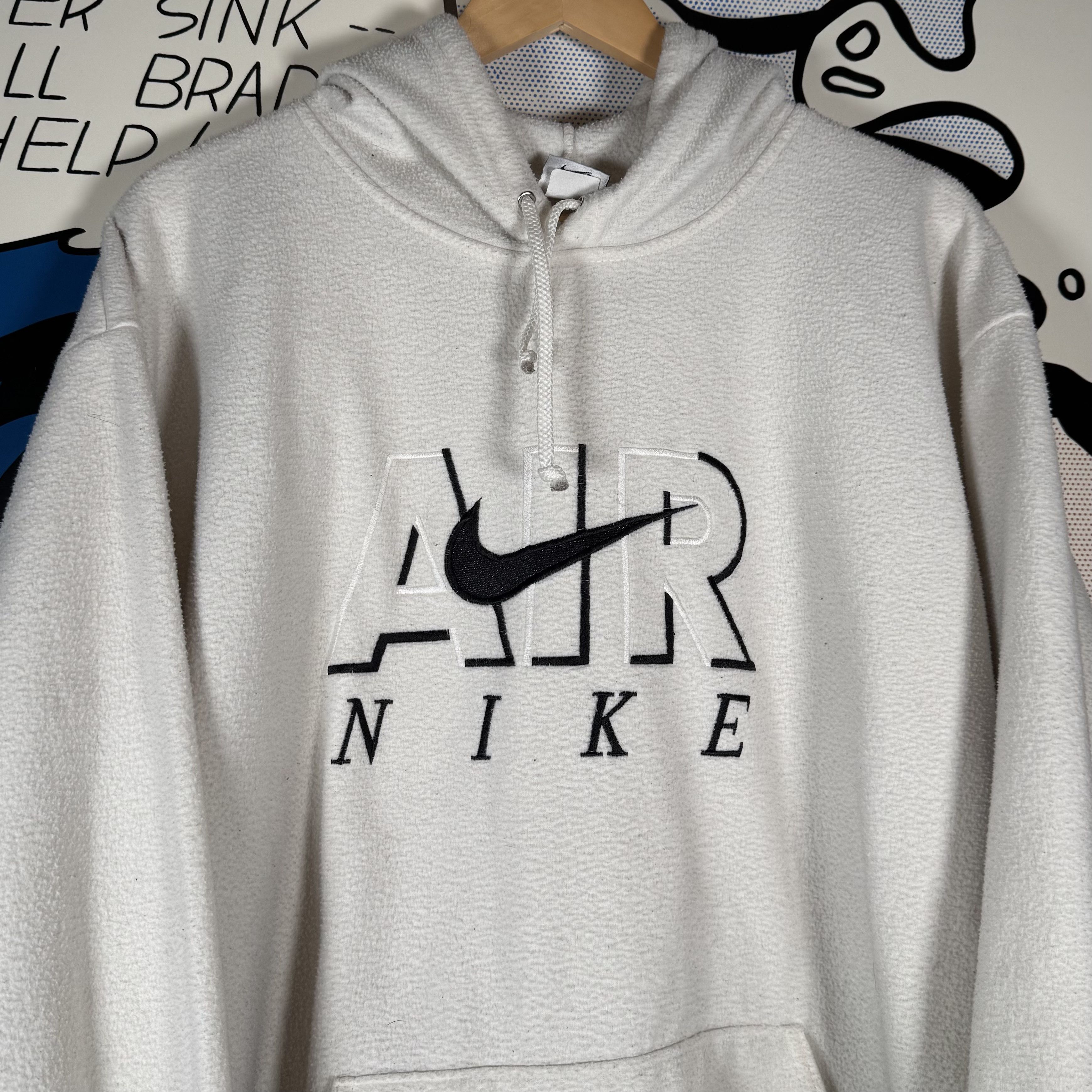 Vintage Vintage Bootleg Nike Fleece Hoodie Size US L / EU 52-54 / 3 - 2 Thumbnail