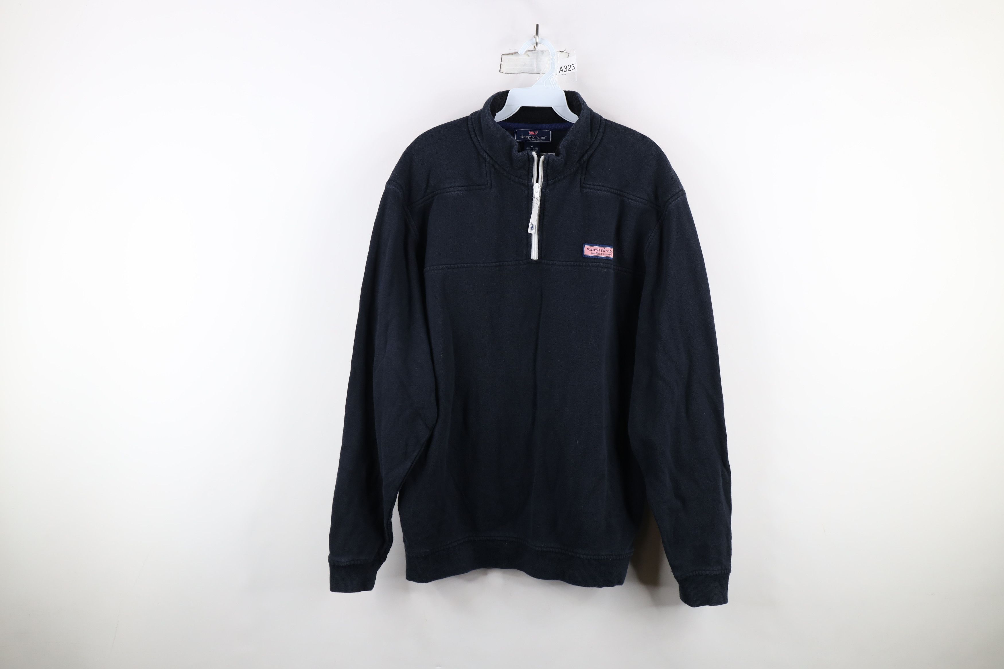 Vineyard Vines × Vintage Vineyard Vines Shep Spell Out Half Zip Pullover Sweatshirt Size US M / EU 48-50 / 2 - 1 Thumbnail
