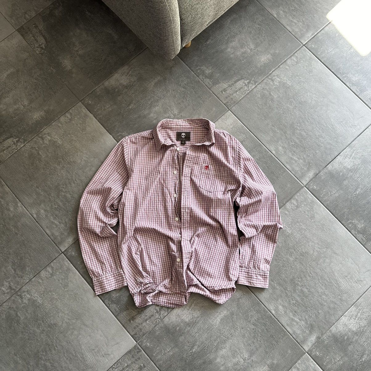 Timberland × Vintage Vintage Timberland Shirts Button Up Old Money Classic Size US L / EU 52-54 / 3 - 1 Thumbnail