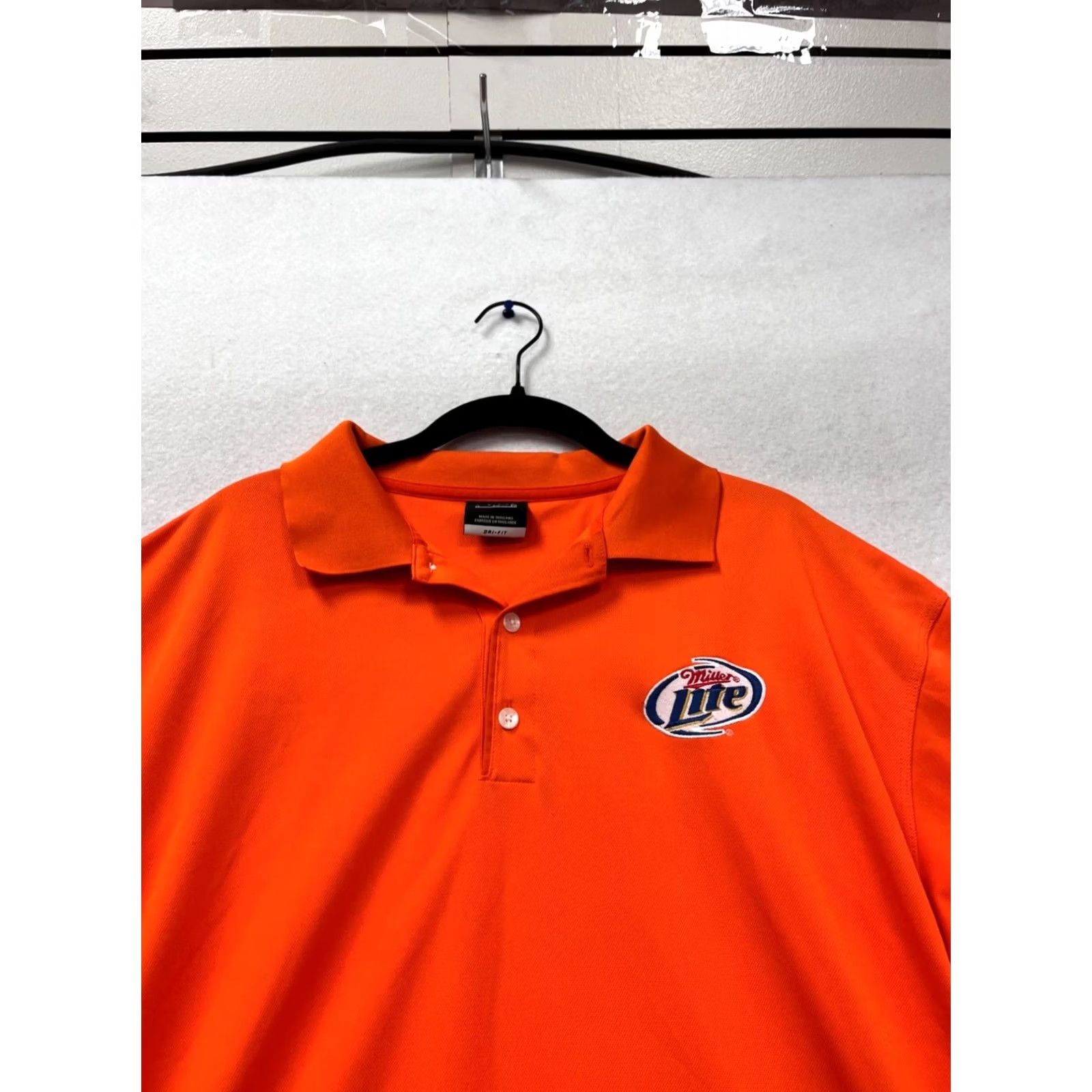 Nike Nike Golf Polo Shirt XL Dri-Fit Orange Logo - #426A Size US XL / EU 56 / 4 - 7 Thumbnail