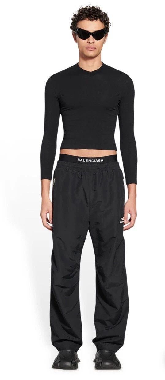 Balenciaga o1bcso1str1025 3B Sports Icon Small Fit Tracksuit Pants Size US 26 / EU 42 - 1 Preview