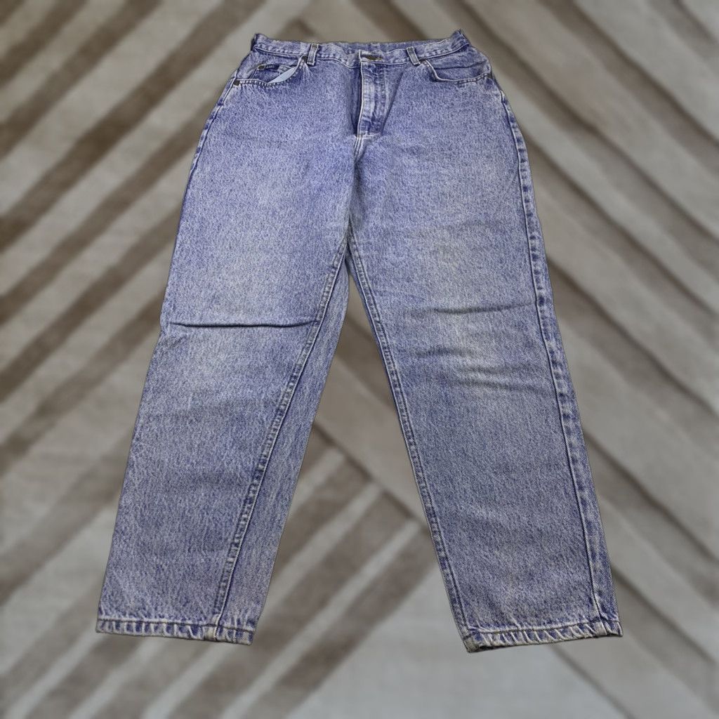 Lee VINTAGE LEE Acid Wash High Rise Jeans Women’s Size 16 USA Size 38" / US 16 / IT 52 - 1 Thumbnail