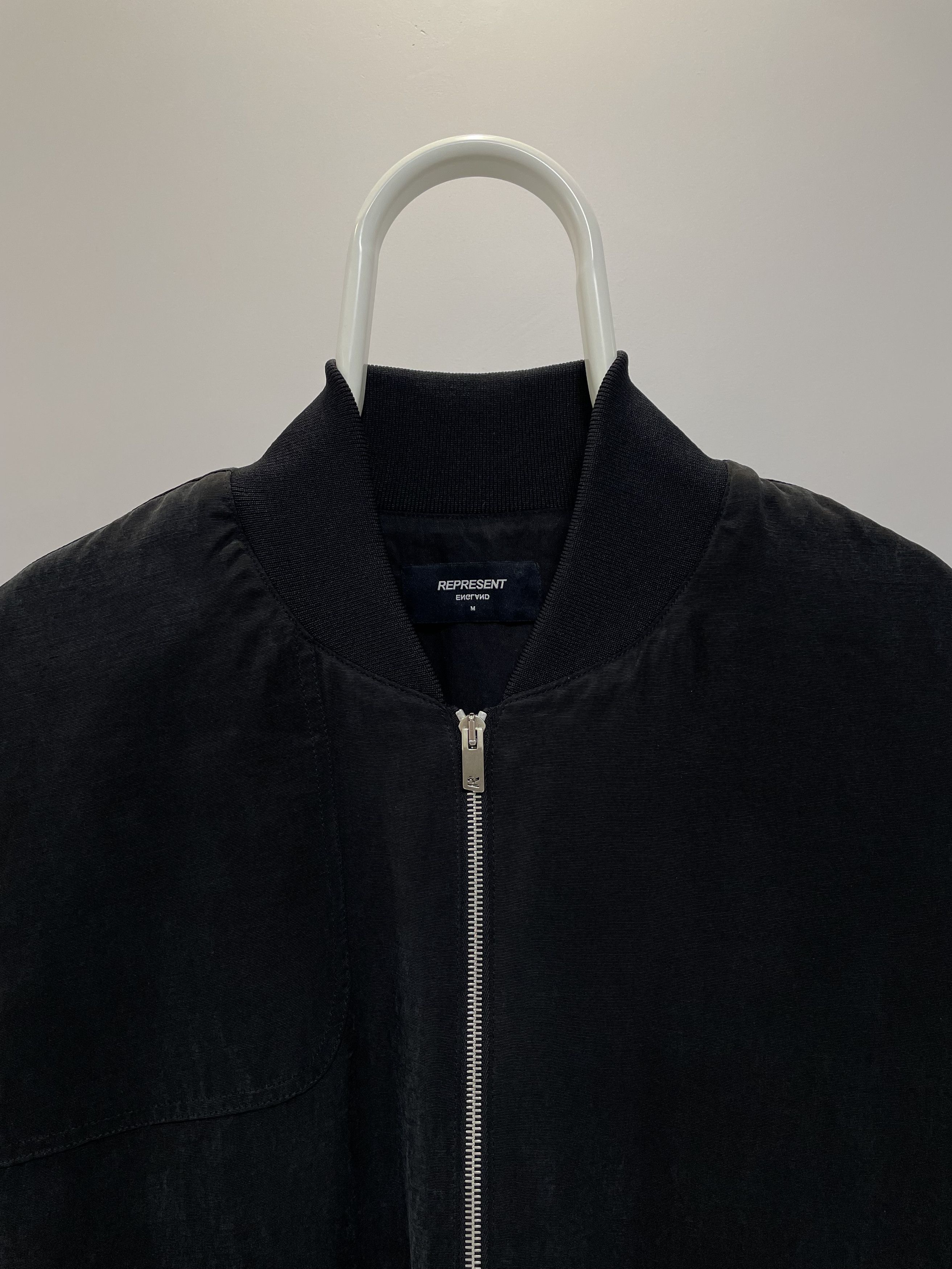 Represent Clo. REPRESENT CLO. England Jacket Cupro Viscose Bomber Coat Size US M / EU 48-50 / 2 - 7 Thumbnail