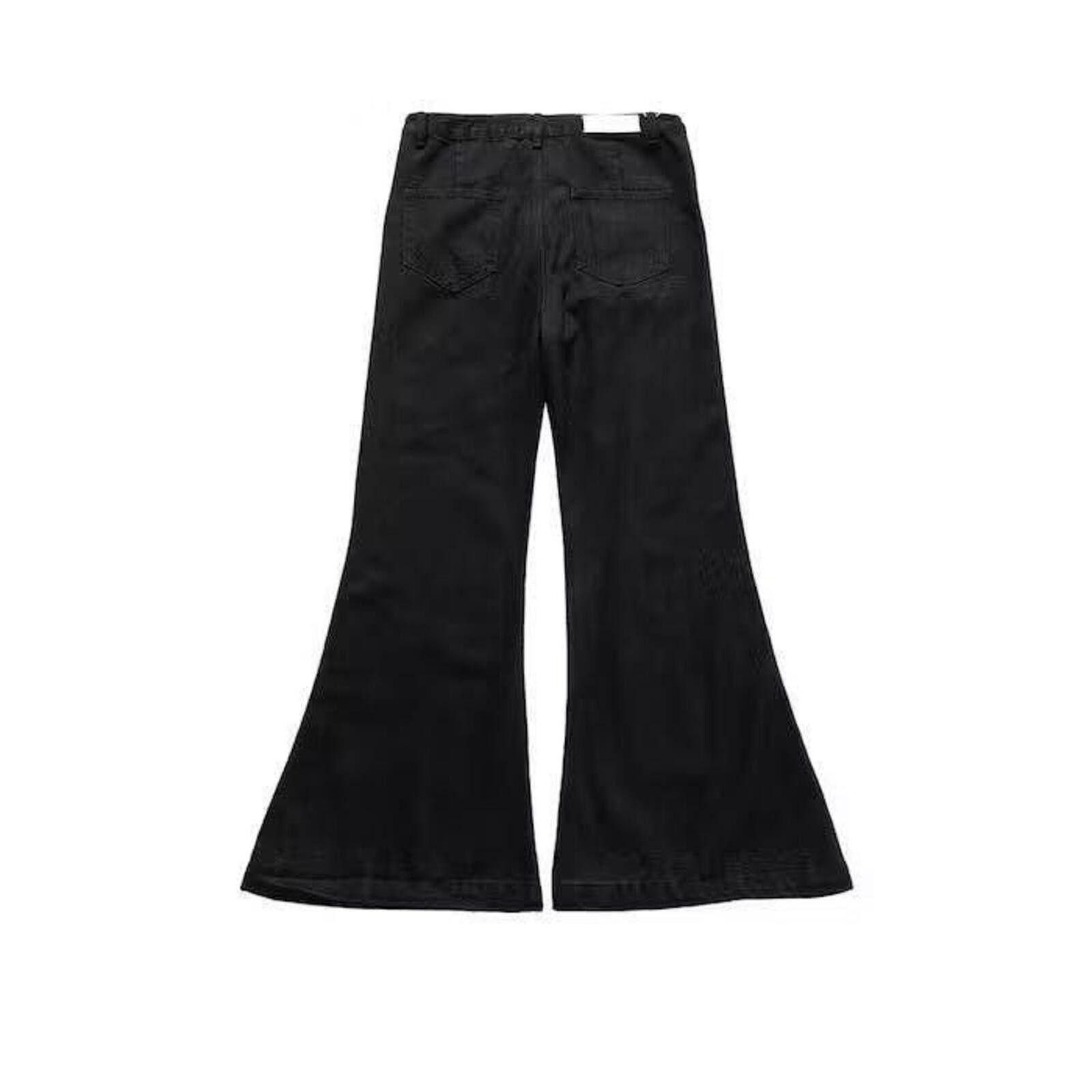 Jean Black Opium Baggy Flare jeans Size US 28 / EU 44 - 4 Thumbnail