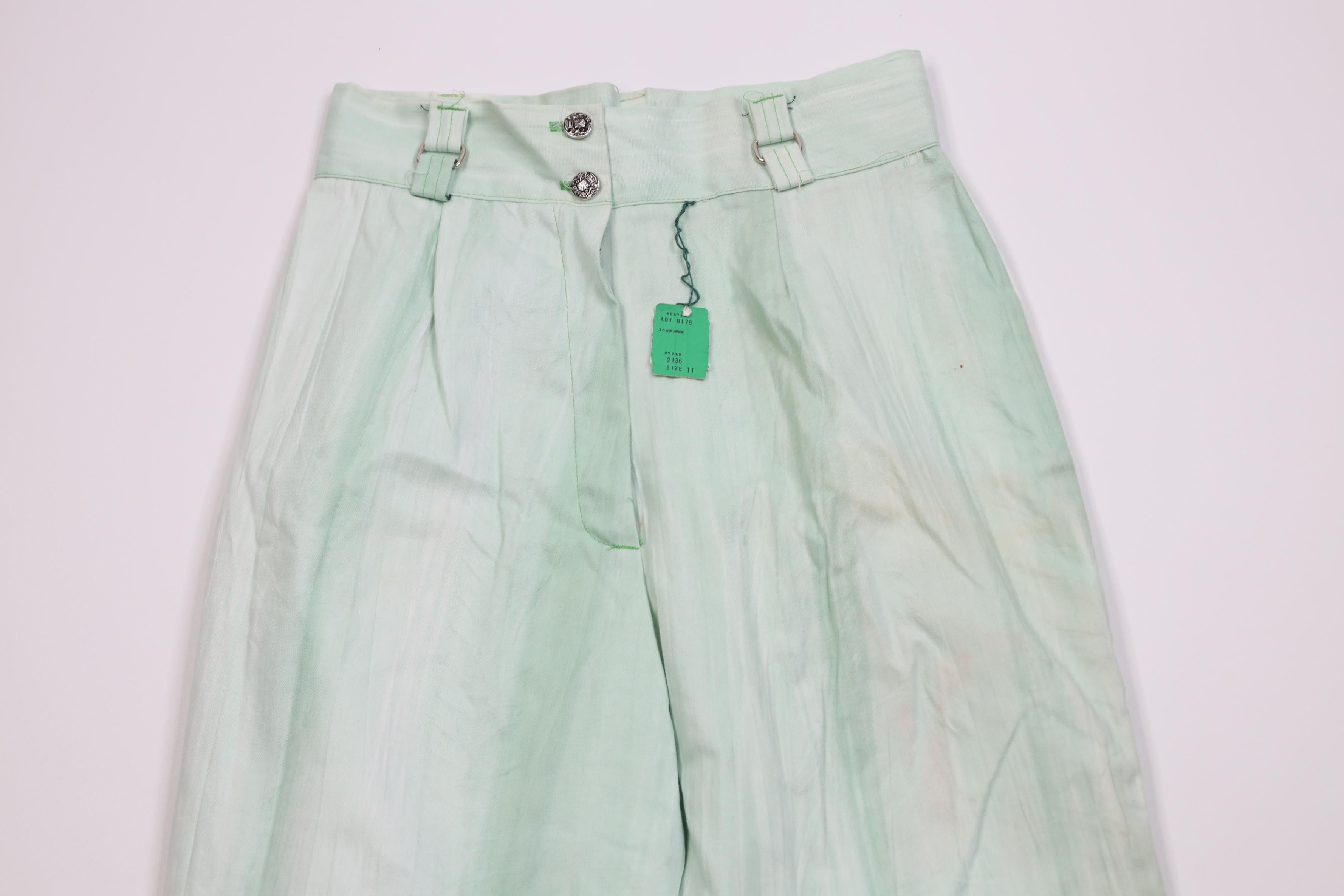 Vintage Deadstock Vintage 70s Streetwear Wide Leg Bell Bottoms Pants Size 32" / US 10 / IT 46 - 2 Thumbnail