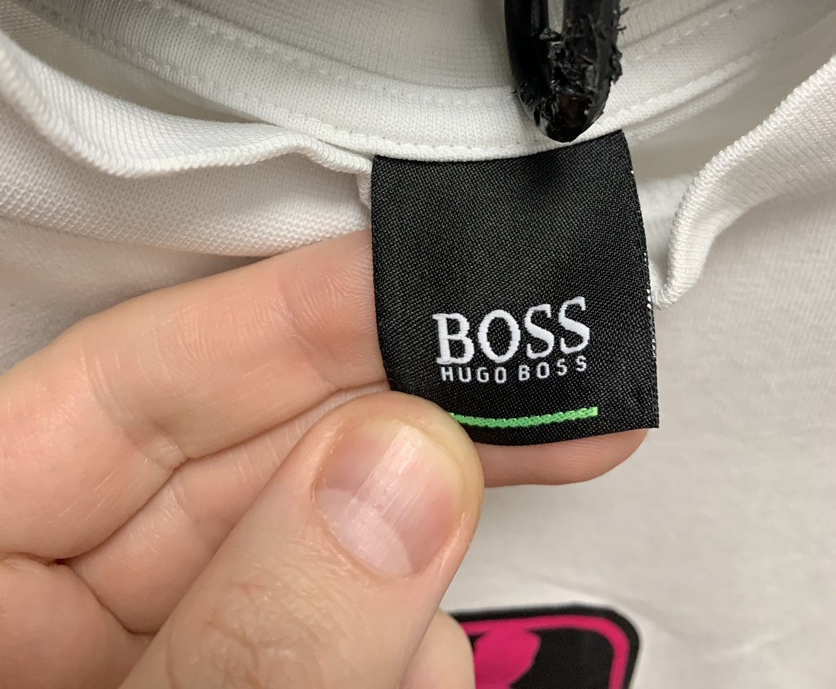 NBA Hugo Boss NBA white big logo t-shirt jersey 2xl axle Size US XXL / EU 58 / 5 - 8 Thumbnail