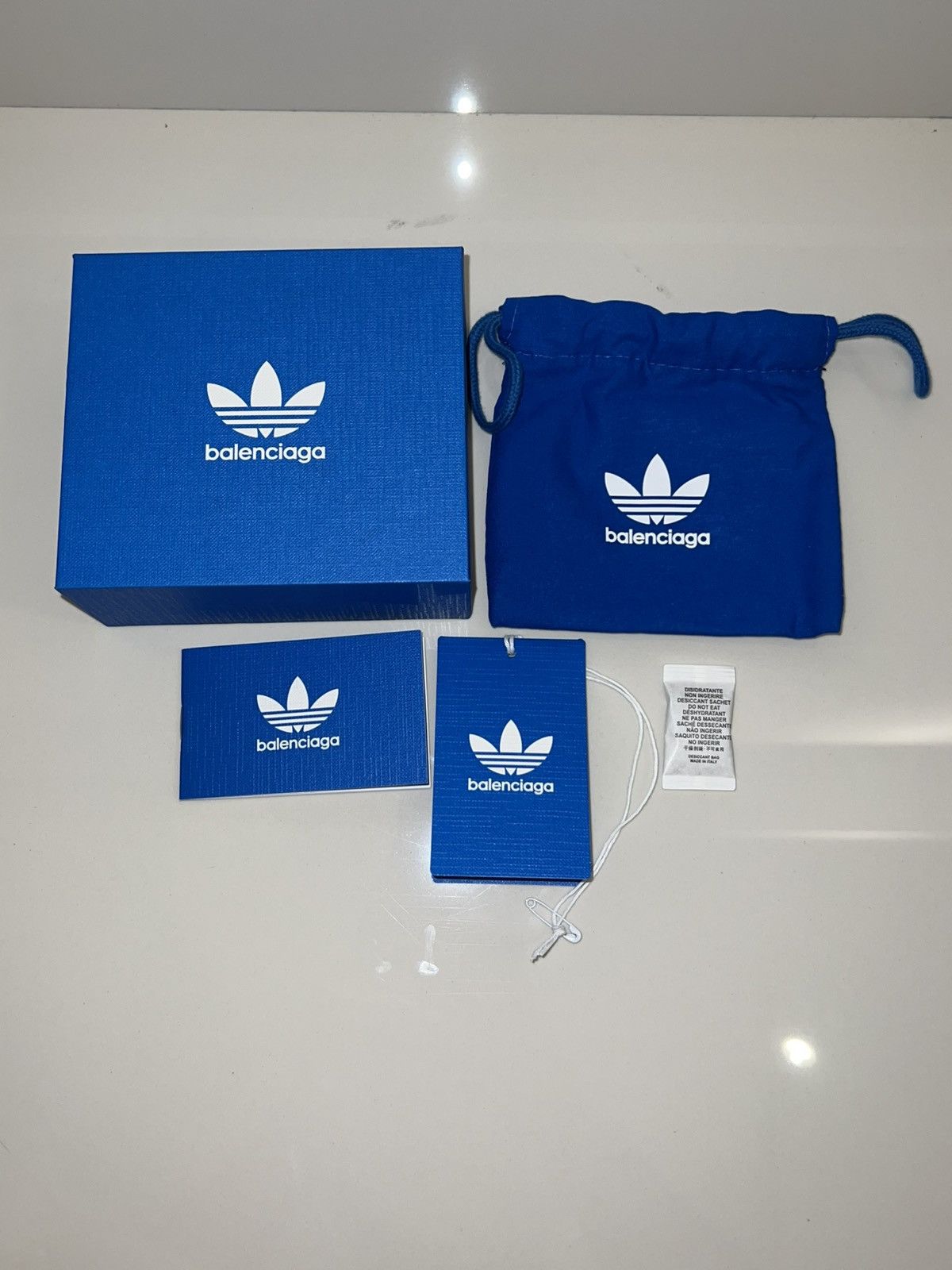 Adidas × Balenciaga Balenciaga X Adidas Cardholder Black Size ONE SIZE - 7 Thumbnail