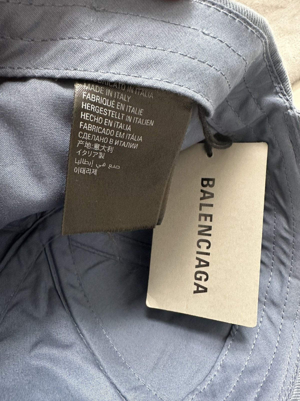 Balenciaga Balenciaga „Enjoy Paris“ notch cap L 59cm NEW Size ONE SIZE - 4 Thumbnail