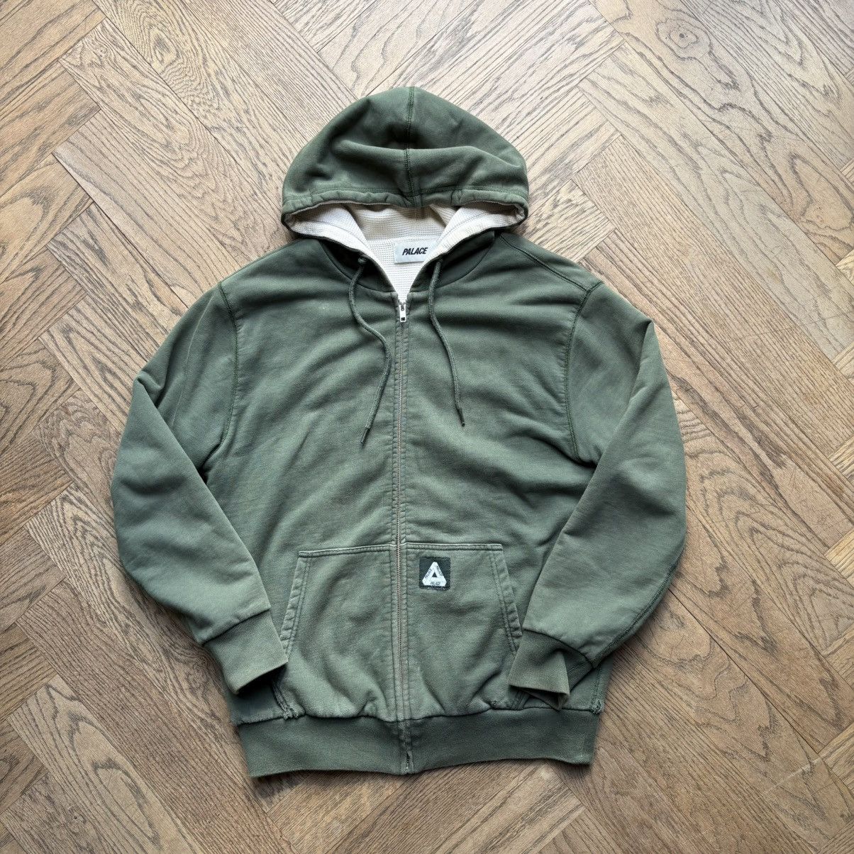 Palace Palace Patch Up Zip Hood Lush Flush | Grailed