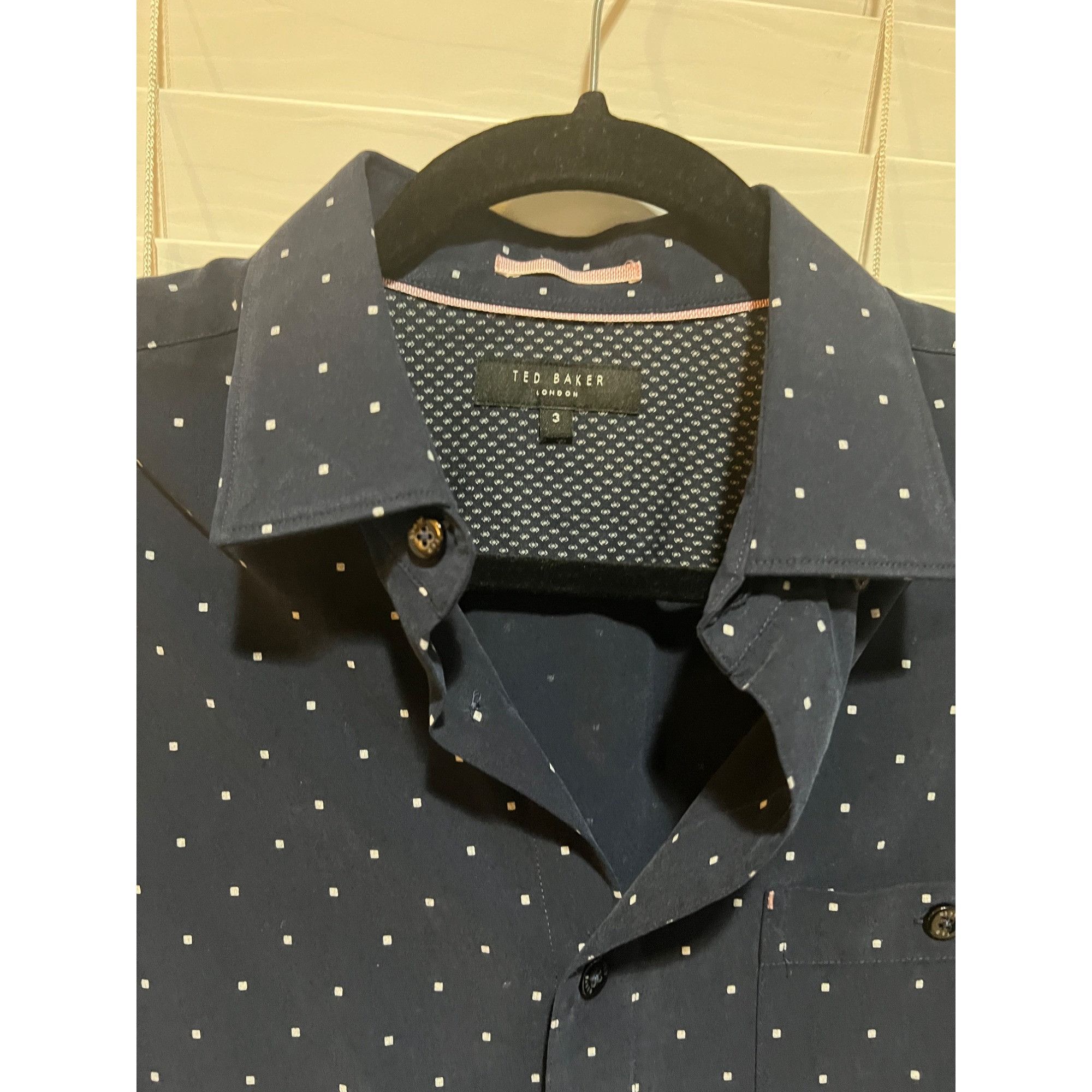 Ted Baker Ted Baker Polka Dot Long Sleeve Button Up Shirt - Size 3/S Size US S / EU 44-46 / 1 - 2 Thumbnail