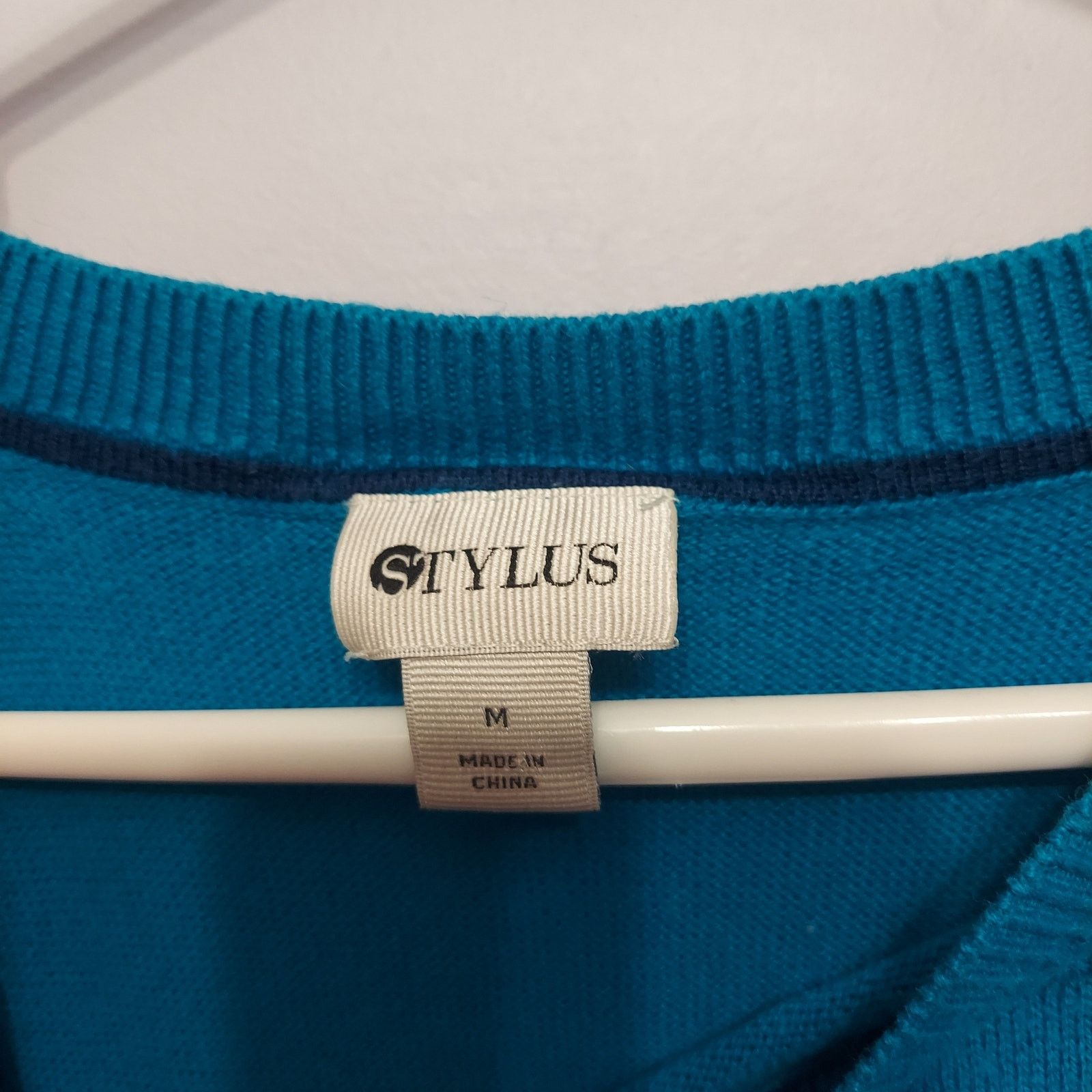 Other Stylus blue sweater Medium 3/4 sleeve Size M / US 6-8 / IT 42-44 - 2 Thumbnail
