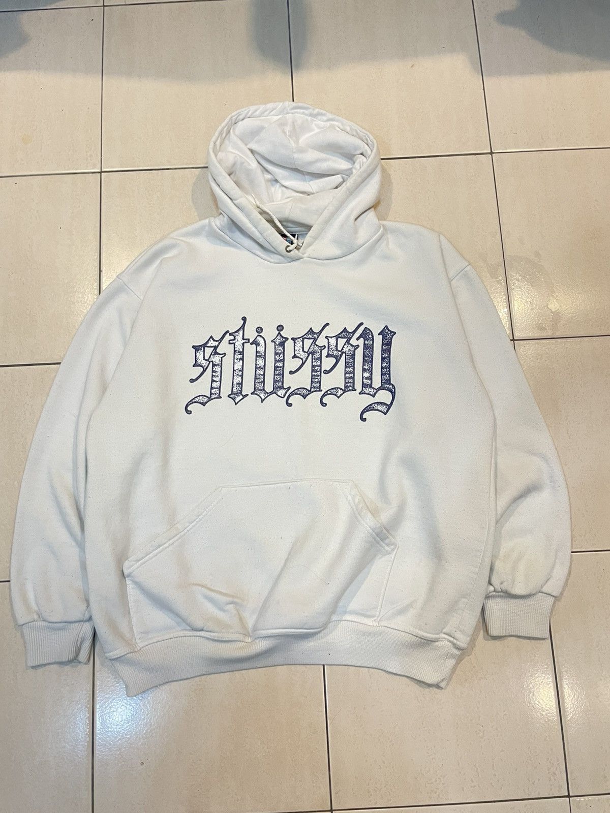 Stussy 🔥VINTAGE🔥 90's OLD STUSSY SHEILD HOODIE Size US L / EU 52-54 / 3 - 2 Thumbnail