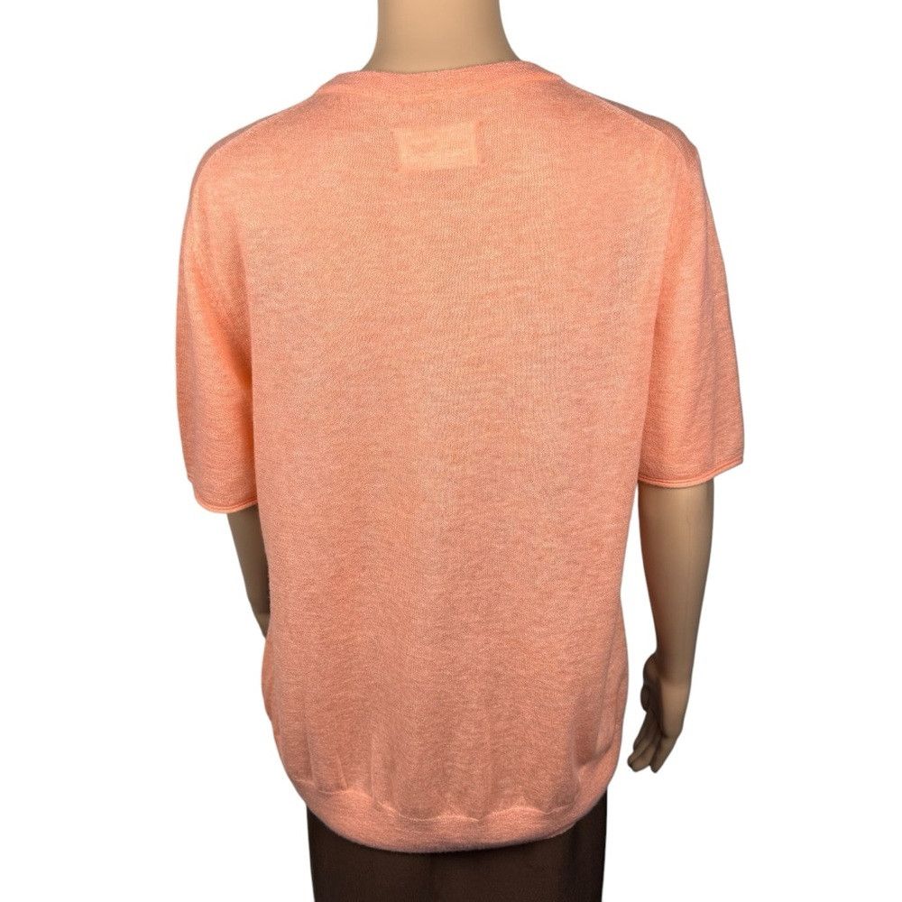 Zadig & Voltaire NWT New $348 Zadig & Voltaire Ida Cashmere Coral Sweater Si Size L / US 10 / IT 46 - 4 Thumbnail