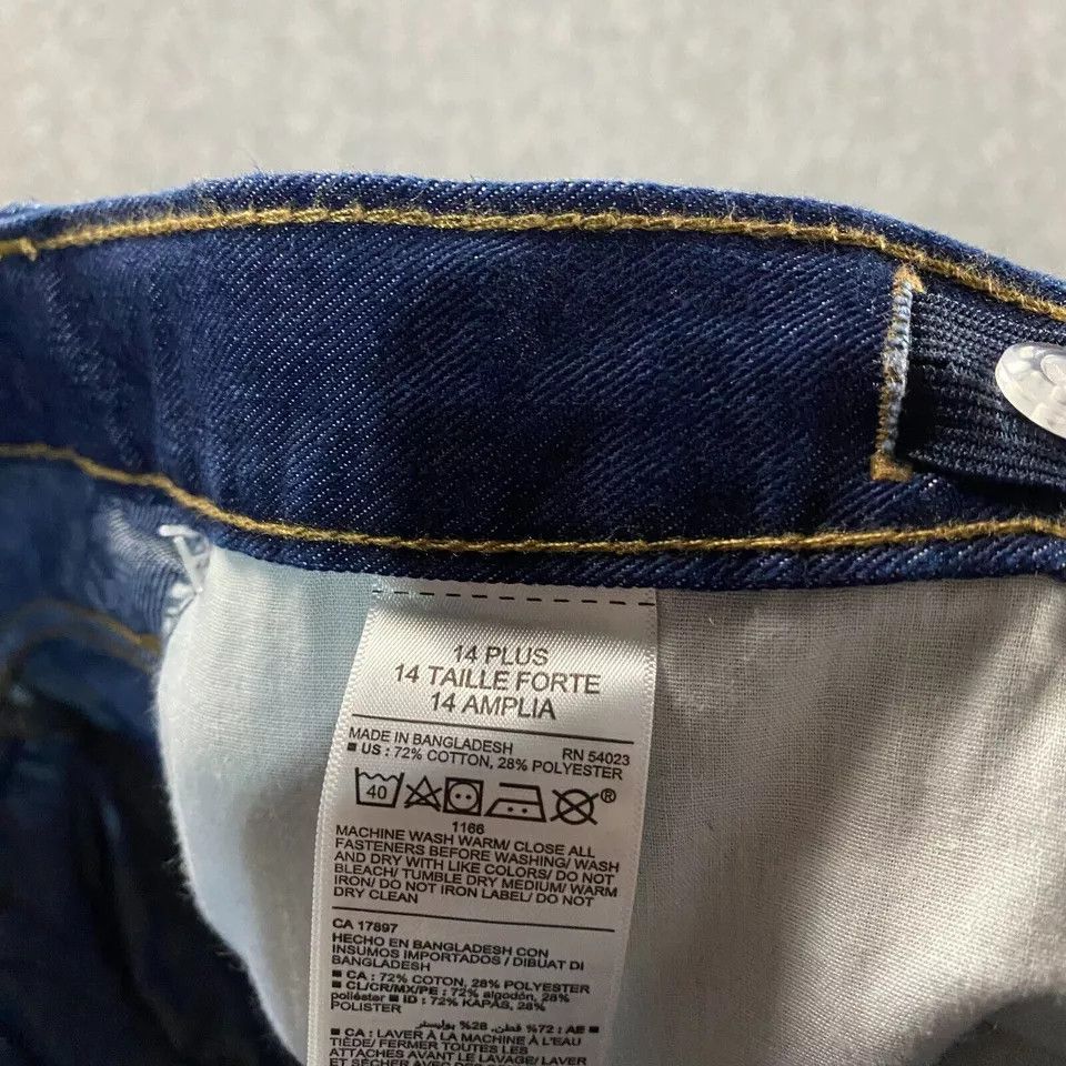 Old Navy Old Navy Jeans Women's 14 Plus Straight Leg Medium Wash Size 36" / US 14 / IT 50 - 9 Thumbnail