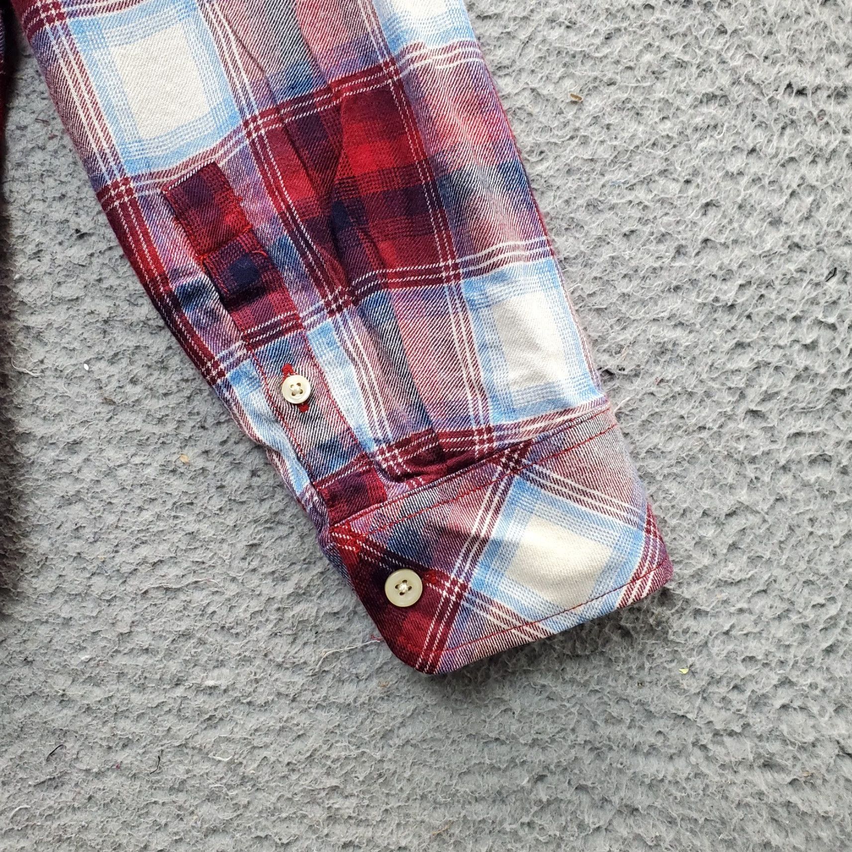 Gap Gap Pendleton Shirt Women L Multi Plaid Detail Chest Pocket Collar Button Up Size L / US 10 / IT 46 - 7 Thumbnail