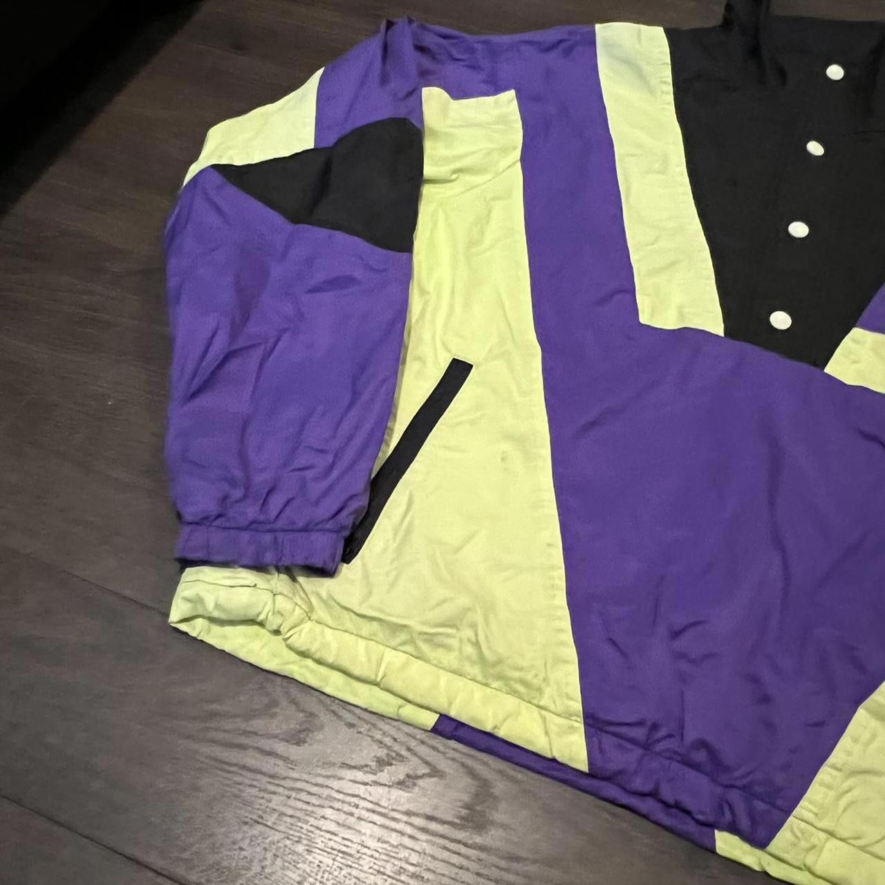 Designer Wild Vintage Navarro Windbreaker 90s Medium Size US M / EU 48-50 / 2 - 2 Thumbnail