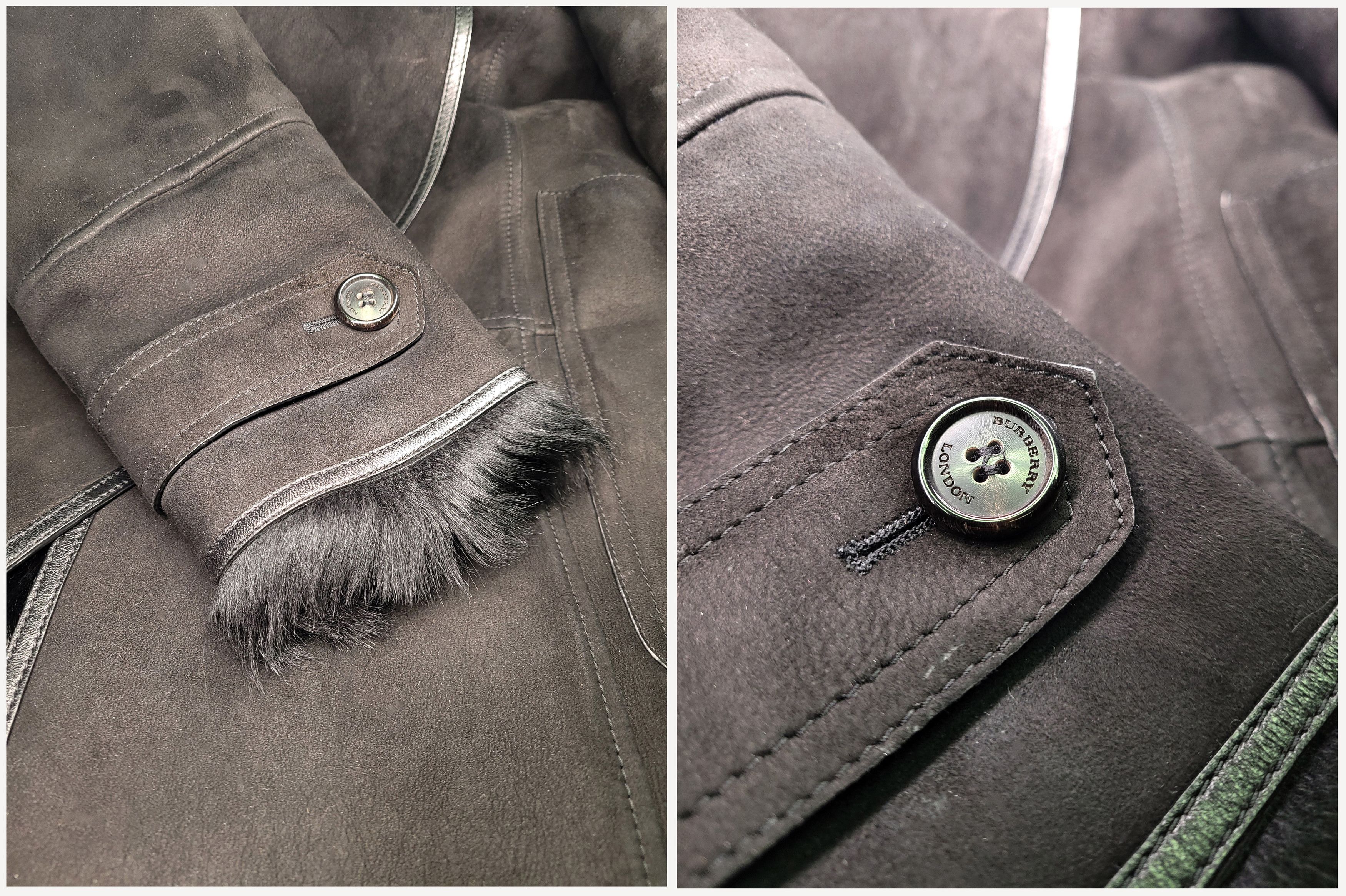 Burberry BURBERRY LONDON _ HELMINGTON WRAP _FUR_ LAMB SHEARLING Size M / US 6-8 / IT 42-44 - 6 Thumbnail