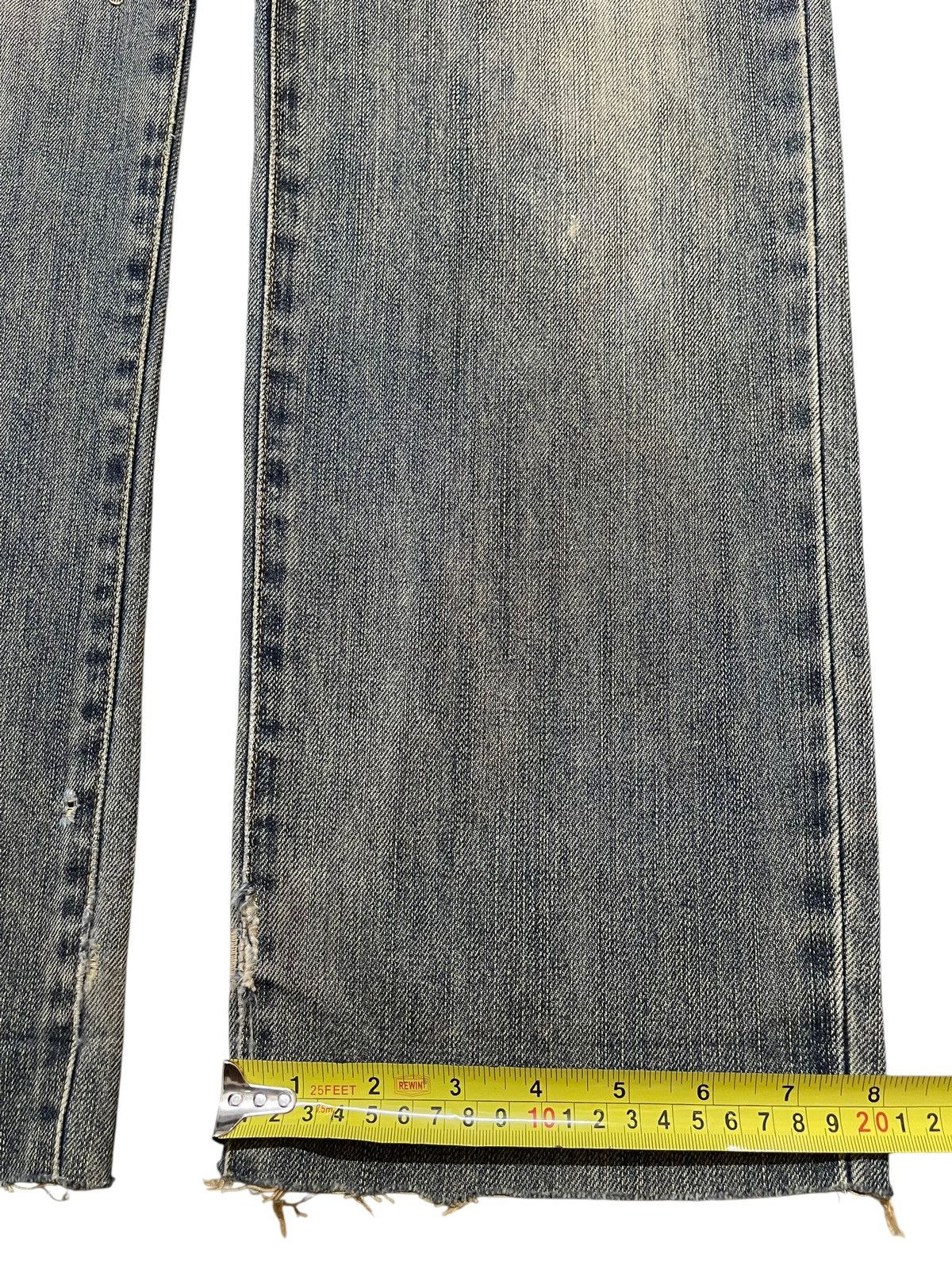 Edwin Vintage Edwin Faded Wash Distressed Loose Jeans Size US 32 / EU 48 - 18 Thumbnail