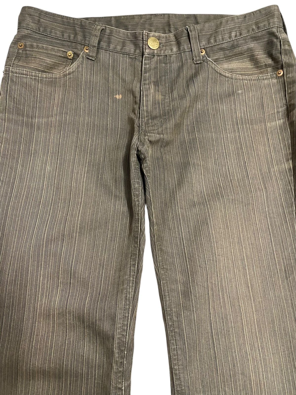 Japanese Brand Vintage Japanese Brands Rare Colour Loose Jeans Size 32" / US 10 / IT 46 - 3 Thumbnail