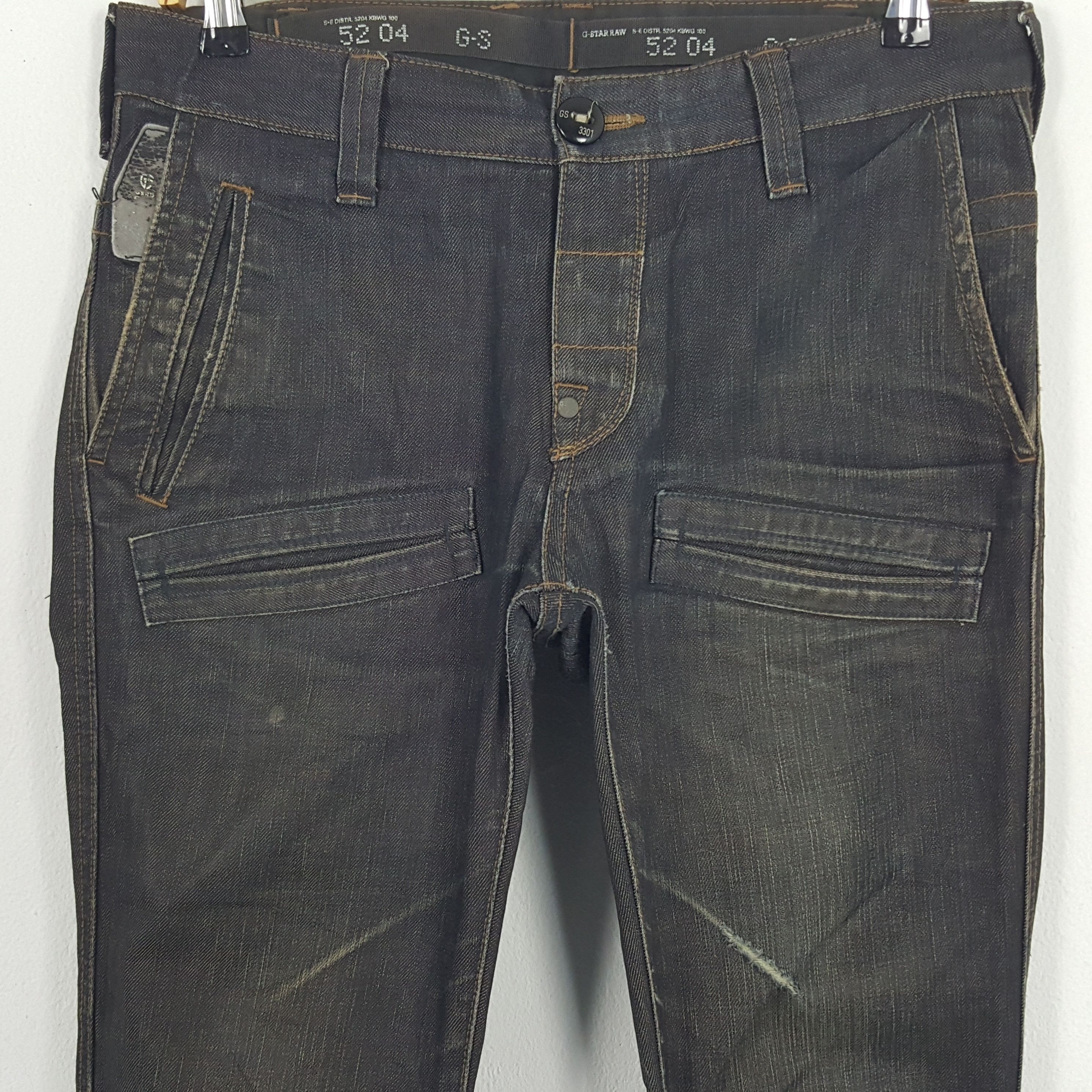 G-Star × If Six Was Nine × Vintage Vintage G-Star Raw Japanese Brand Bikers Denim Jeans Size US 32 / EU 48 - 2 Thumbnail