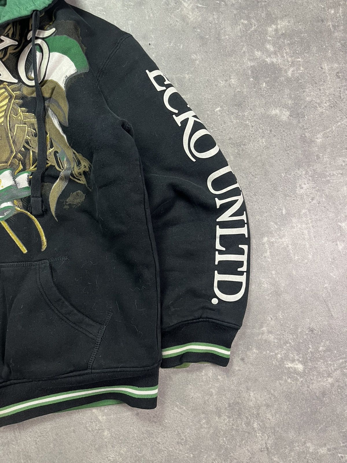 Ecko Unltd. Ecko Unlimited Reversible Printed Heavy Baggy Zip Hoodie M L Size US M / EU 48-50 / 2 - 5 Thumbnail