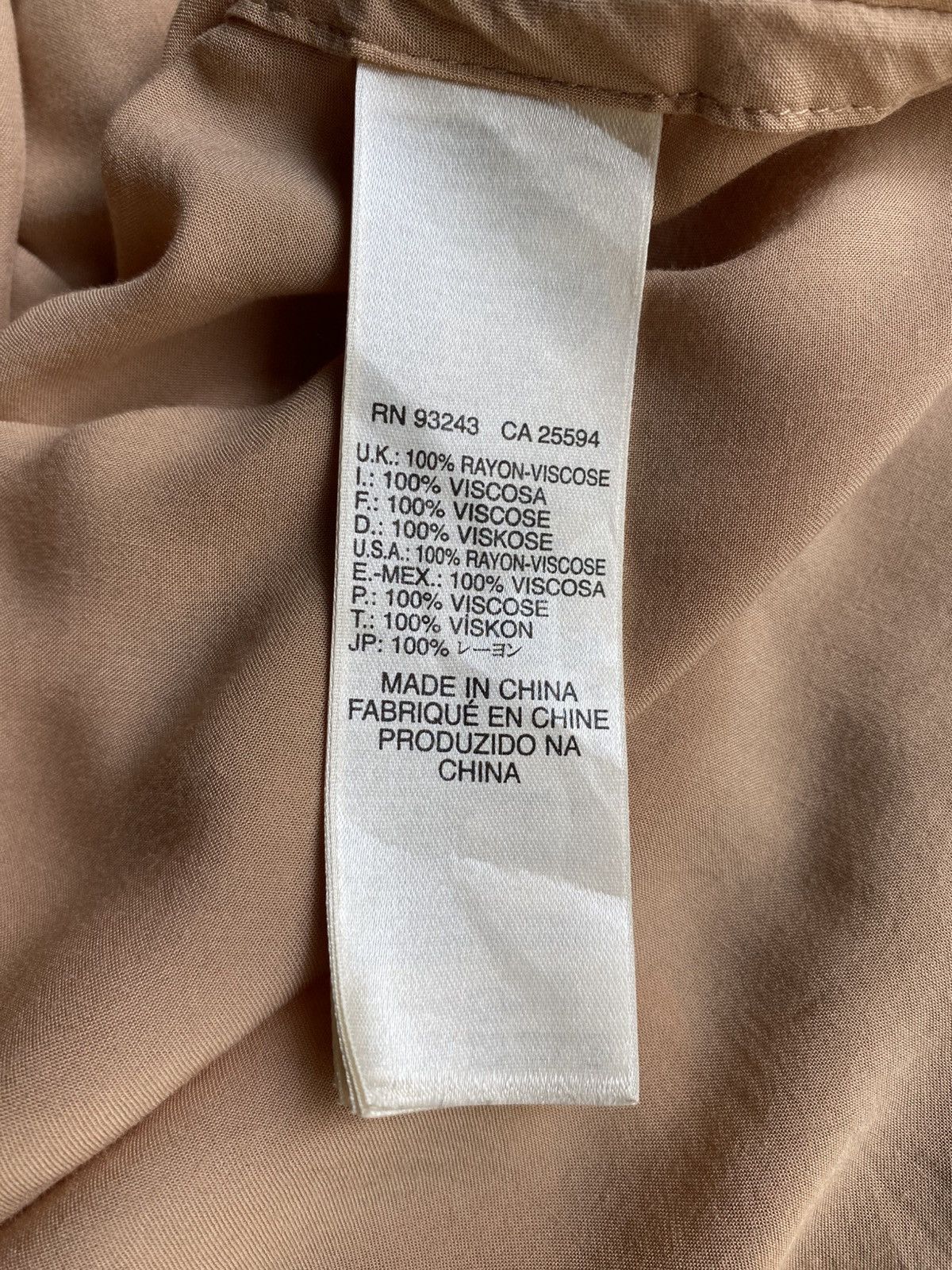 Diesel DIESEL Beige Oversized Button-Up Shirt Size M / US 6-8 / IT 42-44 - 6 Thumbnail