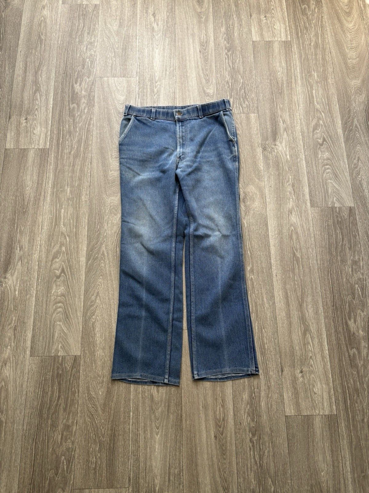 Vintage 60s/70s Levi’s Orange Tab Jeans 34x30 42 Talon Zip