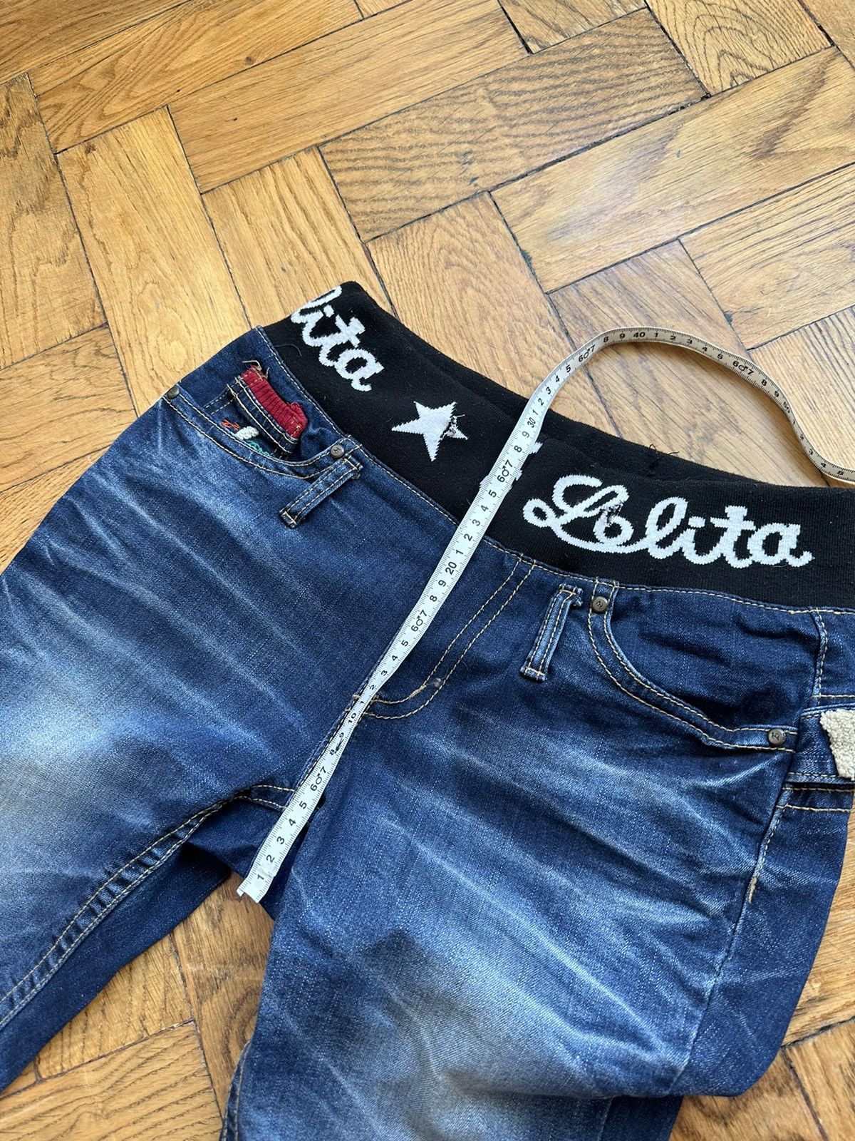 Japanese Brand Yoshitomo Nara Lolita Made in Korea Designer Jeans Size US 32 / EU 48 - 12 Thumbnail