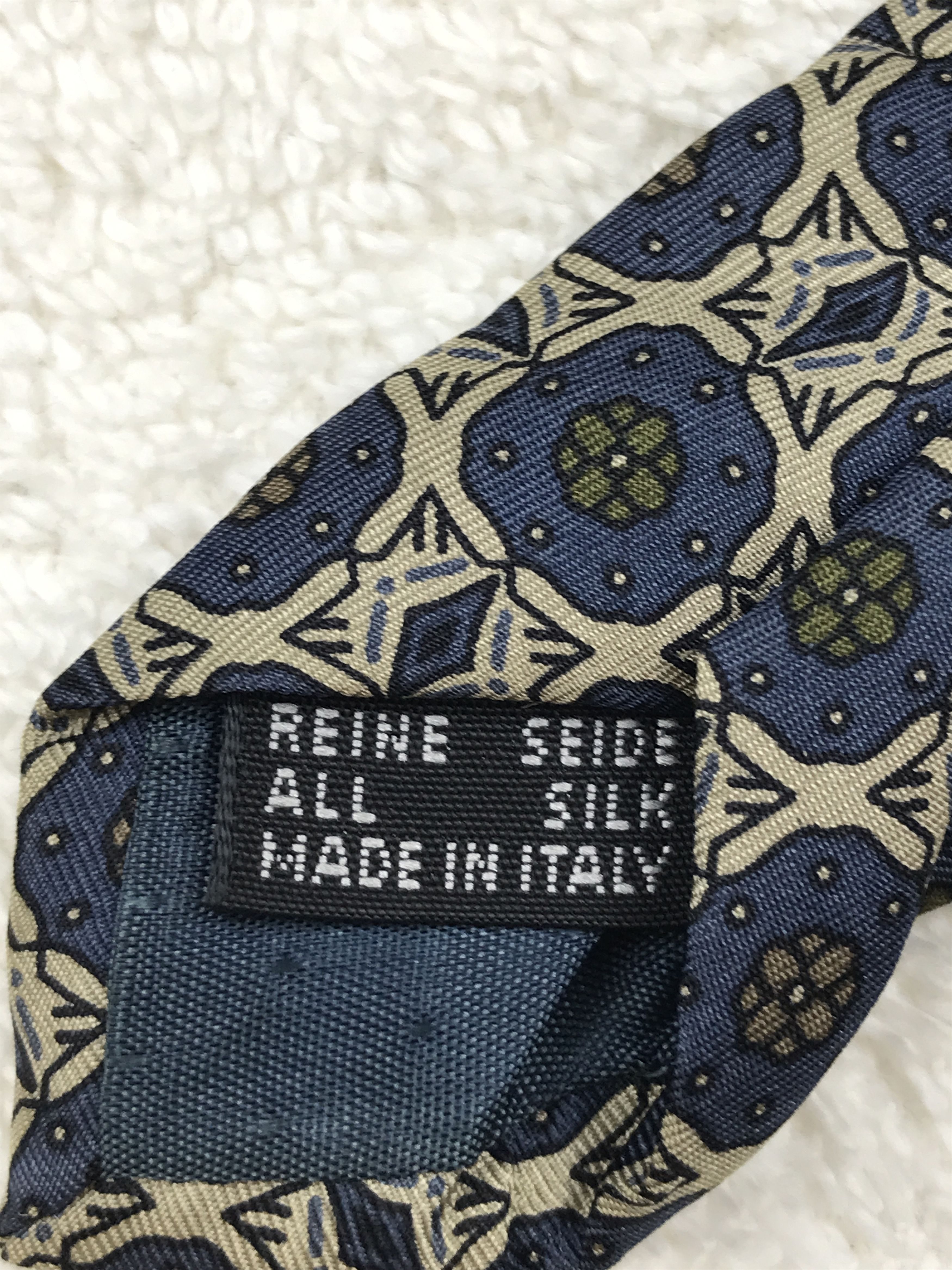 Courreges × Vintage Vintage Courreges Silk Necktie Size ONE SIZE - 6 Thumbnail
