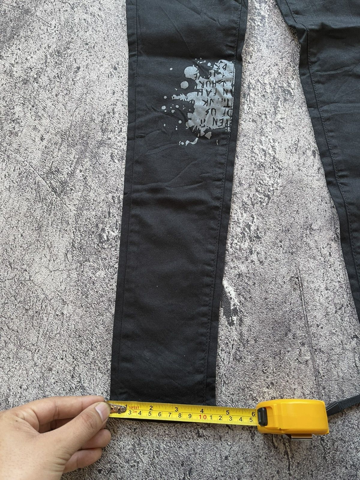 Japanese Brand Y2k Glamorous poem grunge multi zipper slim pants Size 27" / US 4 / IT 40 - 9 Thumbnail