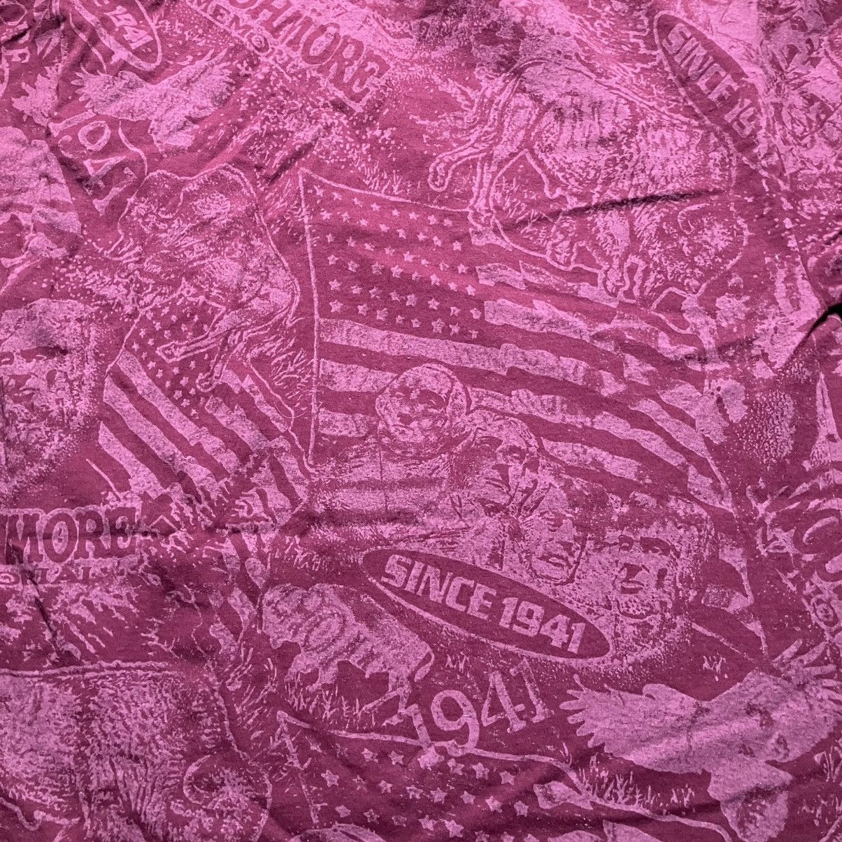 Fruit Of The Loom Mount Rushmore All Over Print Graphic T Shirt Mens Size M Size US M / EU 48-50 / 2 - 4 Thumbnail