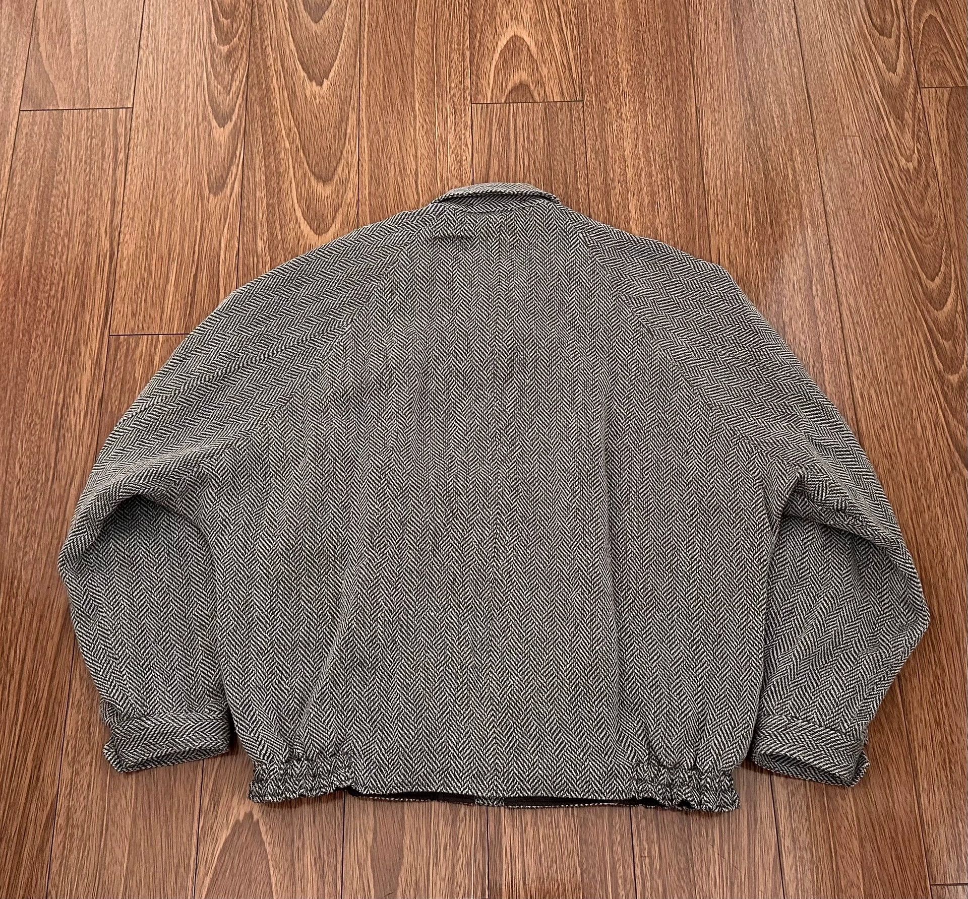 Old Joe OLD JOE Harrington herringbone silk blend JKT 38 new Size US M / EU 48-50 / 2 - 2 Thumbnail