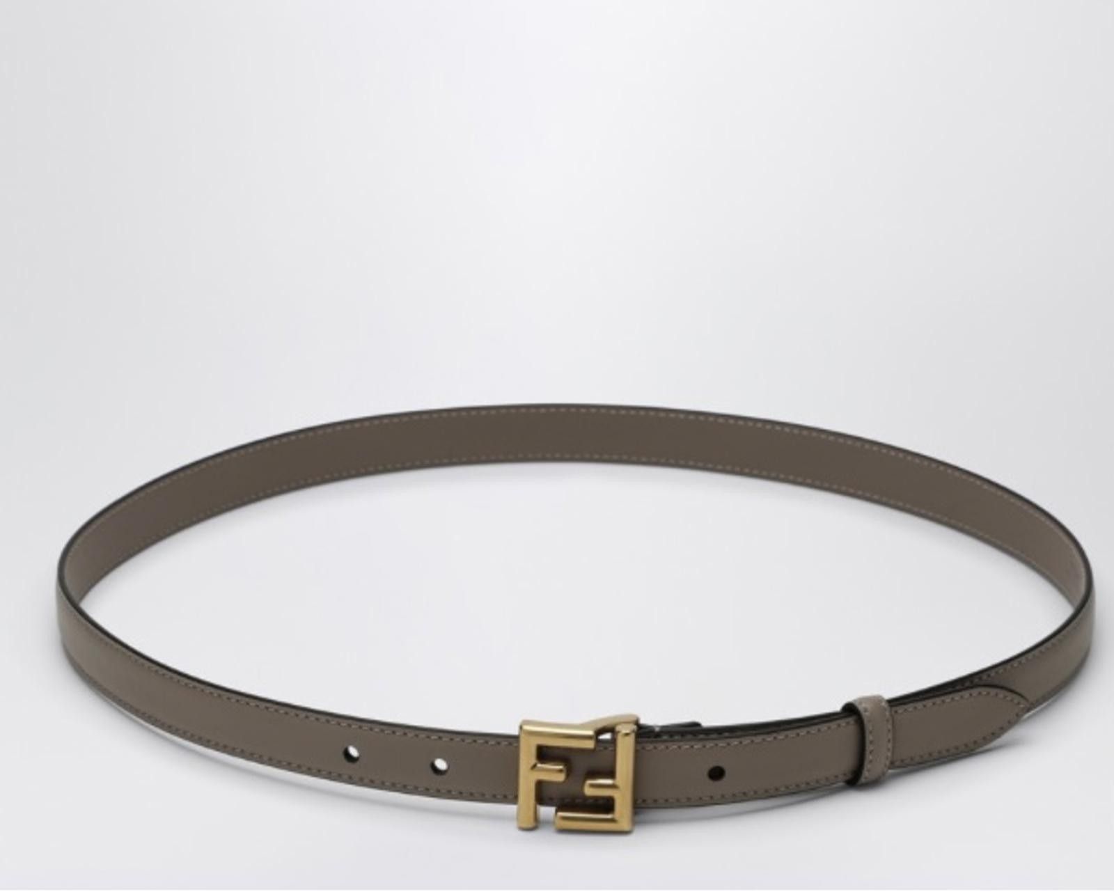 Fendi FF leather belt size 75
