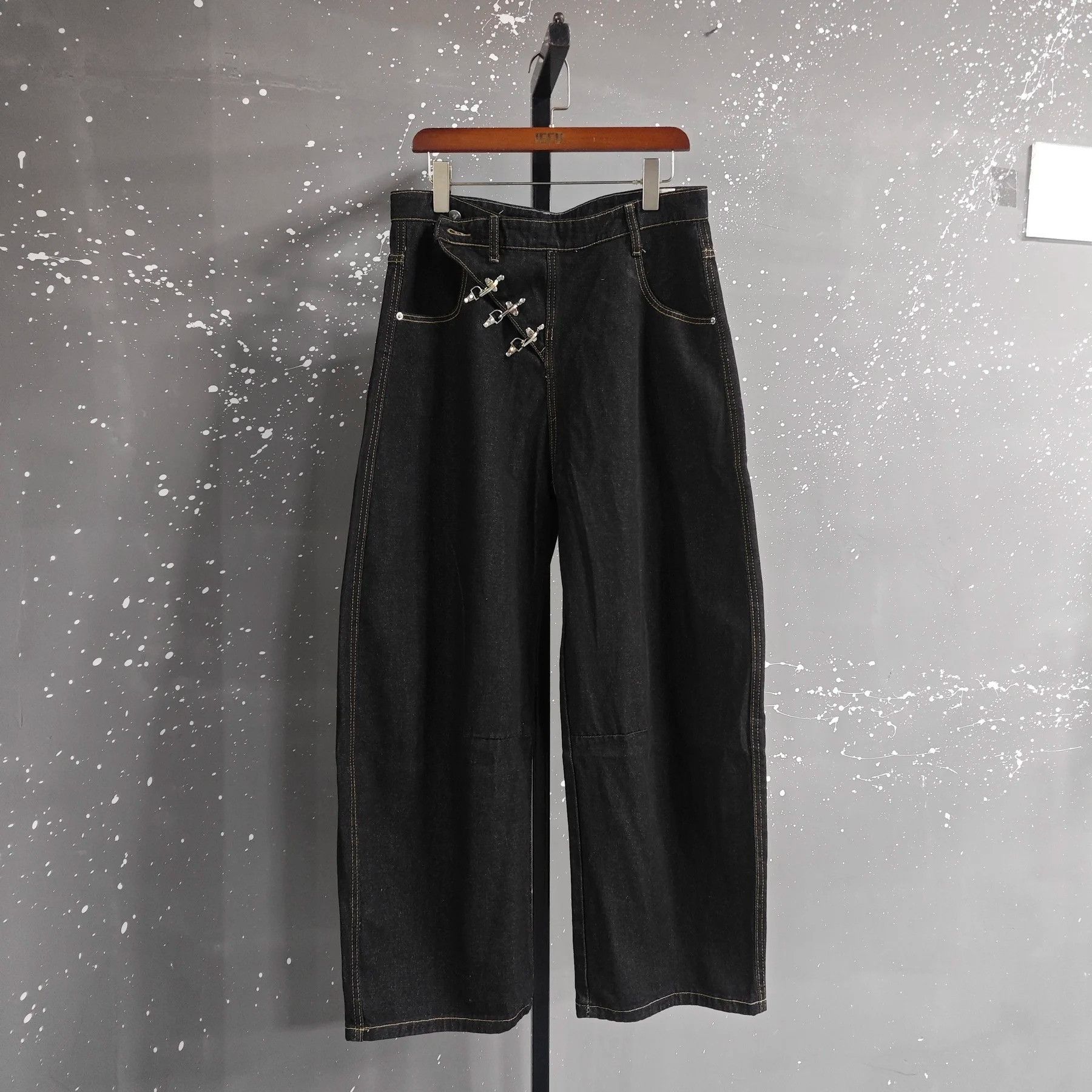 Jean Urban Flight Button Bootcut Jeans Size US 33 - 4 Thumbnail