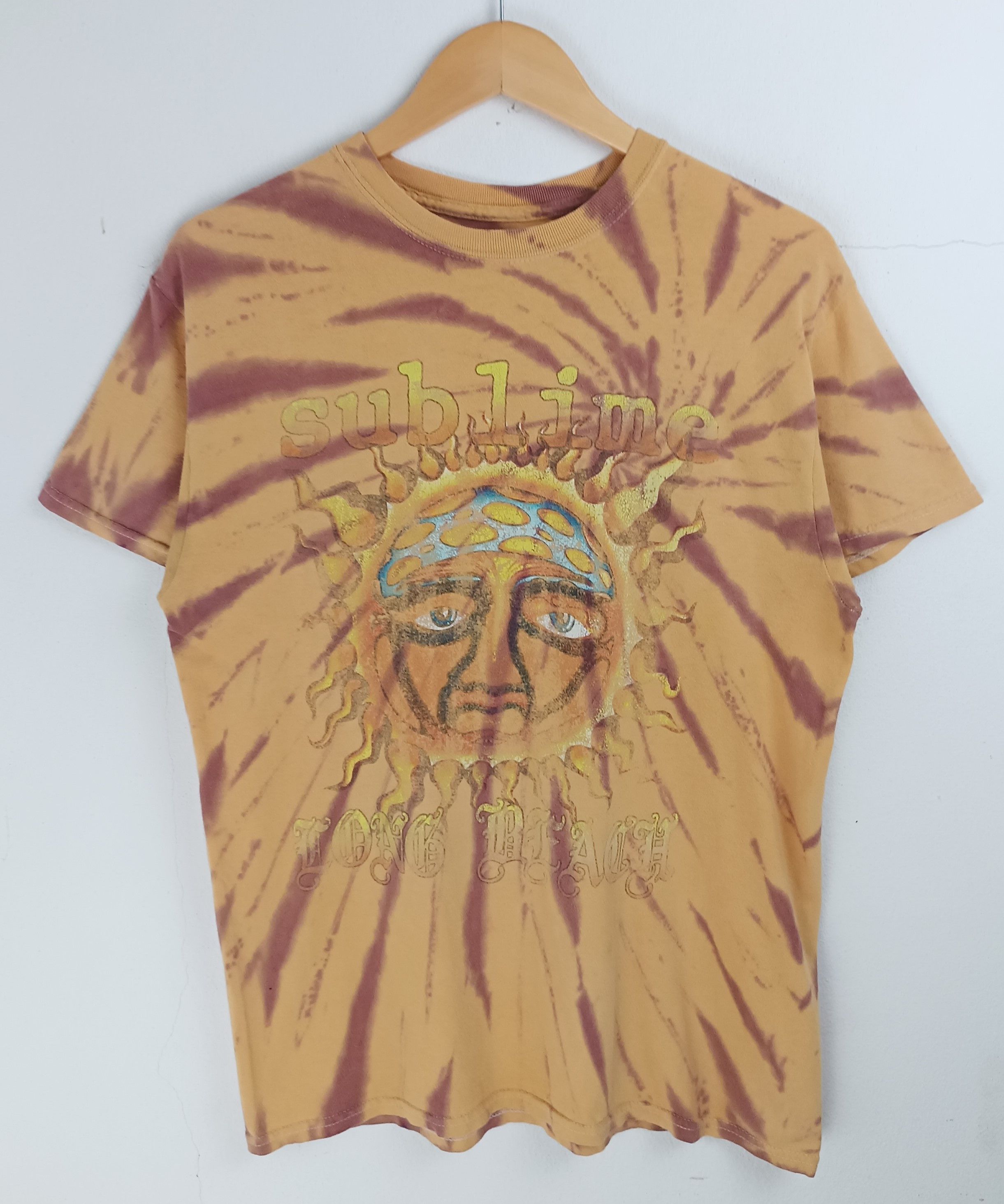 Vintage VINTAGE Y2K SUBLIME LONG BEACH SUN LOGO TIE DYE SKA PUNK Size US M / EU 48-50 / 2 - 3 Thumbnail