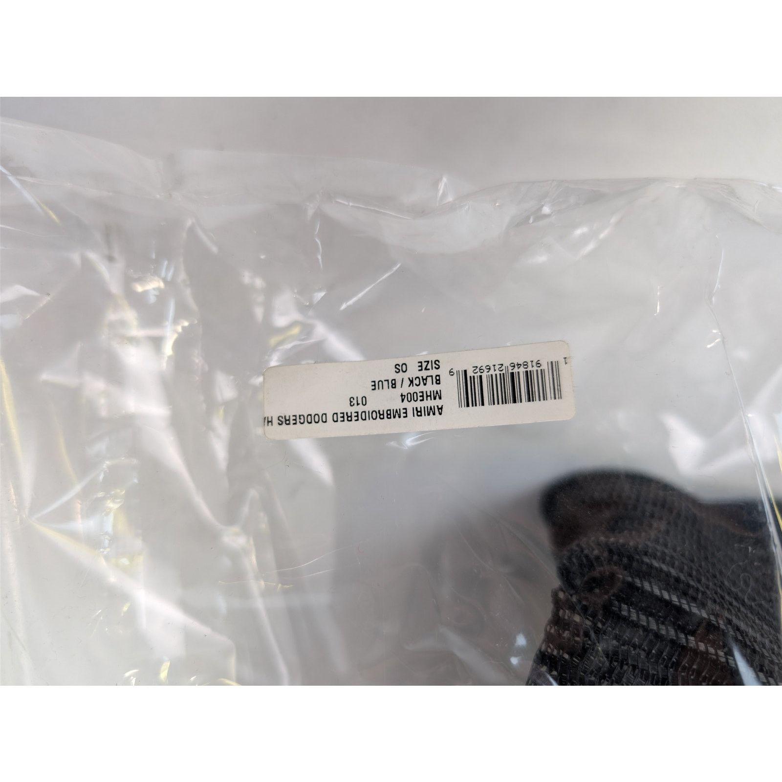 Amiri o1rshd1 Size: OS / Amiri Embroidered Dodgers Cap / Hat Black Size ONE SIZE - 15 Thumbnail