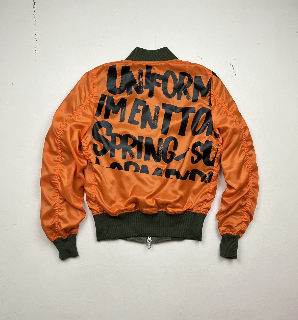 uniform experiment Uniform Experiment 19SS Graffiti Reversible MA-1 Jacket Size US XS / EU 42 / 0 - 20 Thumbnail