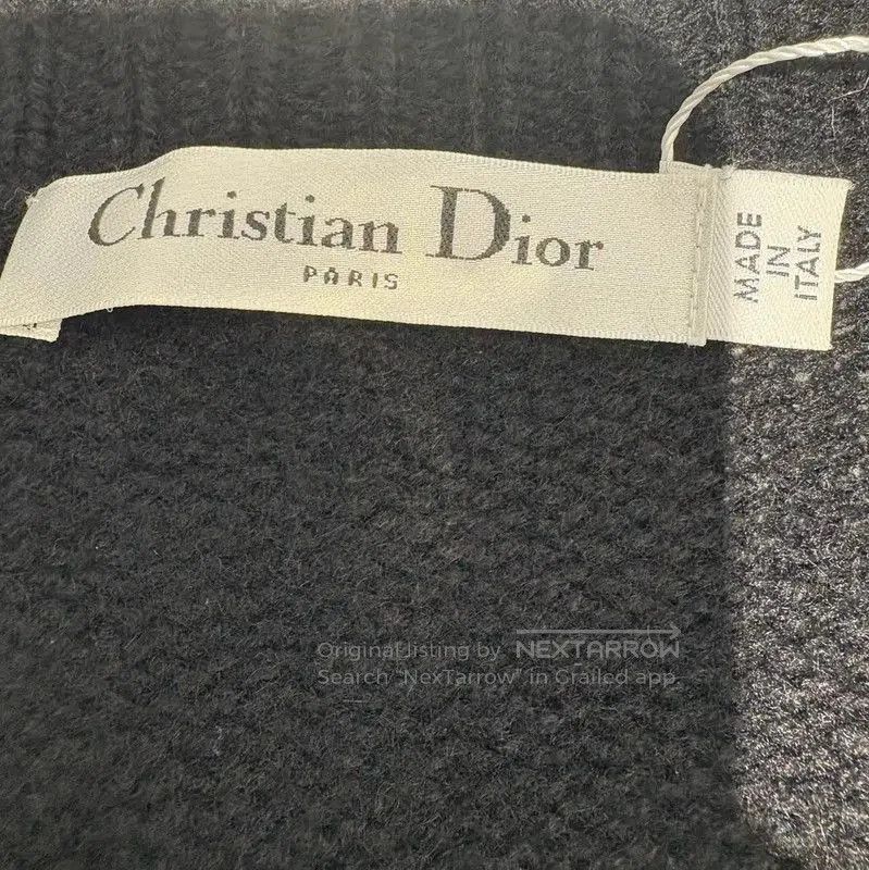 Other Dior Black Cashmere Long Sleeve Pullover Sweater . Size S / US 4 / IT 40 - 6 Thumbnail