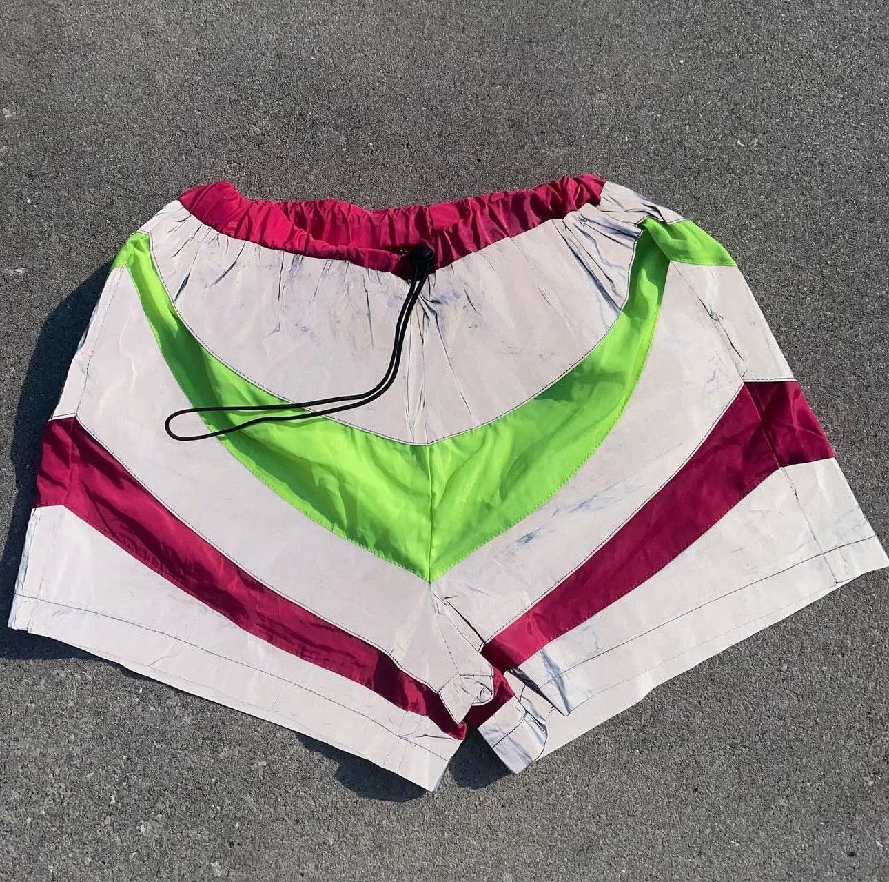 Other Daisy Reflective Sportswear Shorts Size 28" / US 6 / IT 42 - 1 Thumbnail