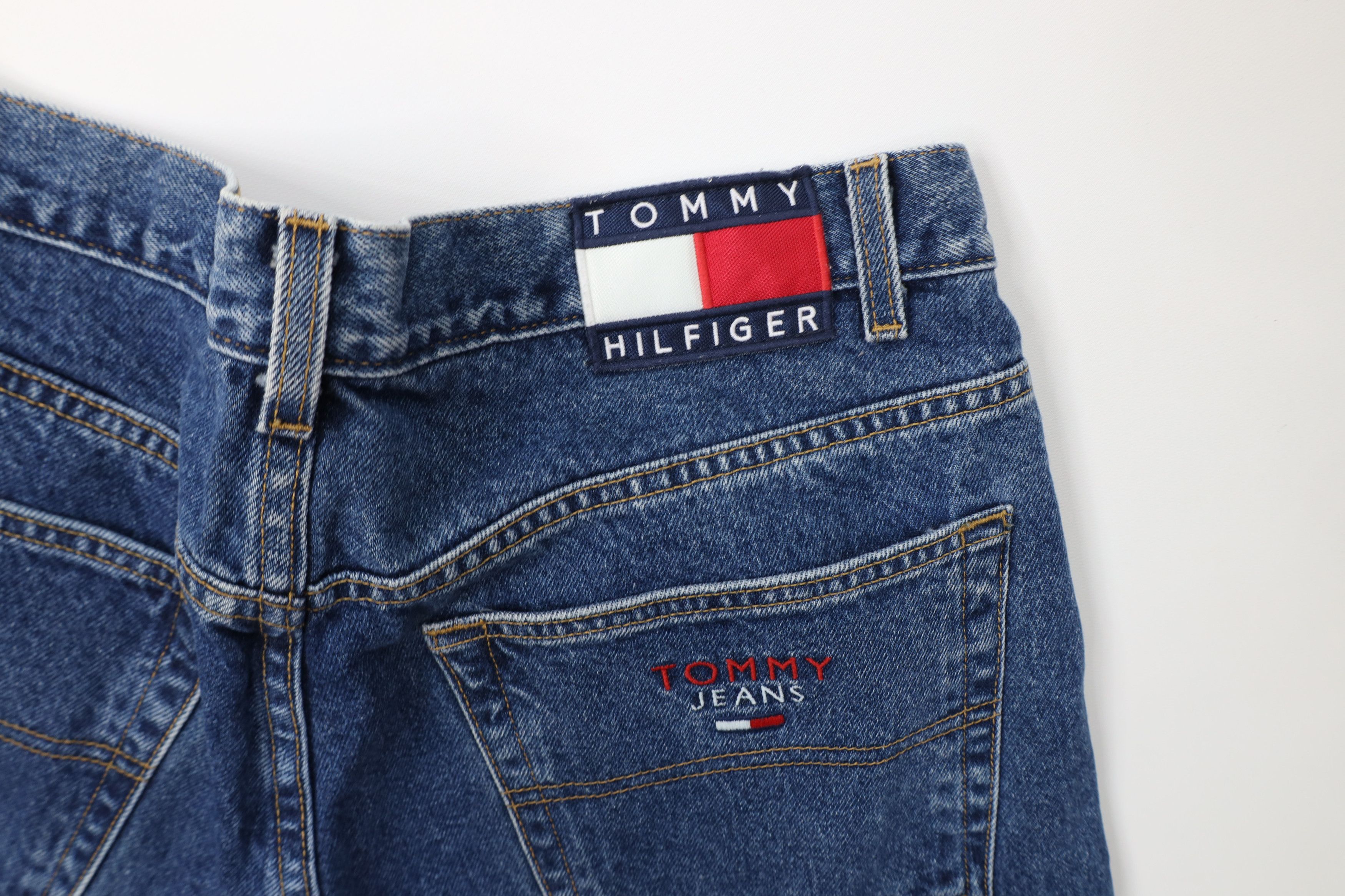 Tommy Hilfiger Vintage Y2K 2000 Tommy Hilfiger Relaxed Wide Leg Jeans Blue Size US 38 / EU 54 - 12 Thumbnail