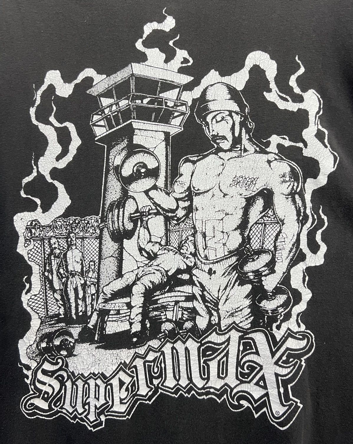 Hypebeast × Vintage VINTAGE HANES SUPERMAX HARDWEAR MADE IN USA SHIRT Size US XL / EU 56 / 4 - 3 Thumbnail