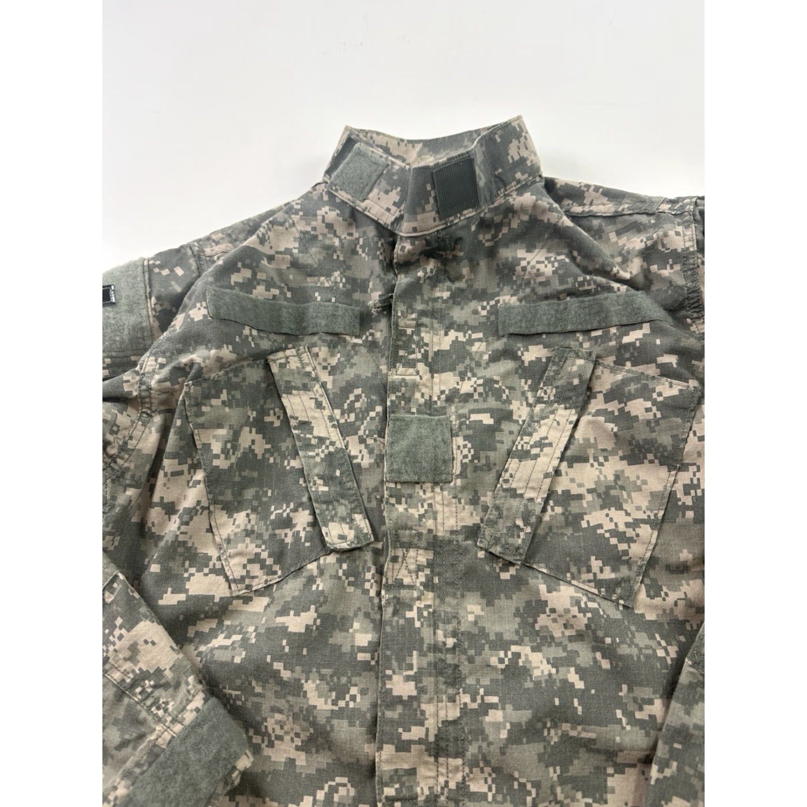 American Apparel US Army Jacket Mens S Digital Camo Green Army Military Jacket Full Zip Pockets Casual Workwear Reg US Army Mens Small Digital Camo Coat Size US S / EU 44-46 / 1 - 4 Thumbnail