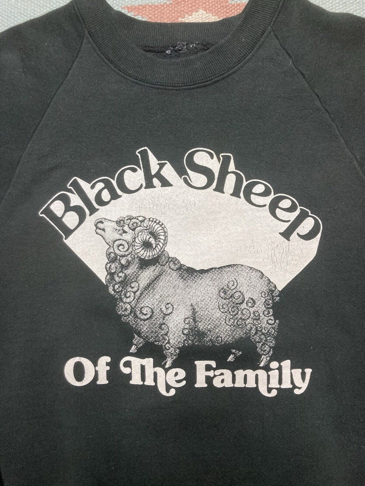 Band Tees × Vintage 80s sweatshirt John Anderson black sheep country music mediu Size US M / EU 48-50 / 2 - 2 Thumbnail