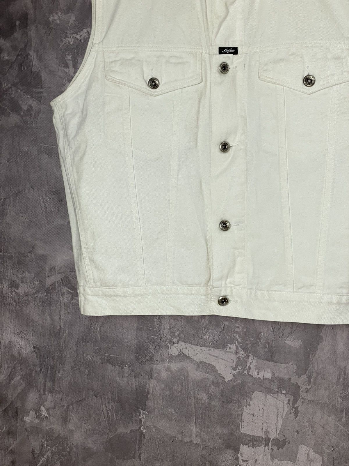 Karl Kani × Rap Tees × Vintage vintage karl kani denim vest jacket Size US L / EU 52-54 / 3 - 5 Thumbnail