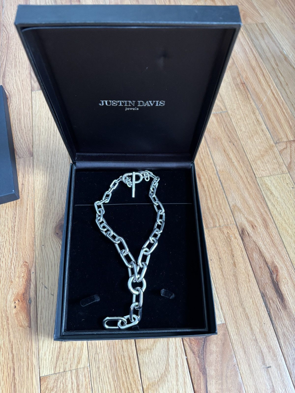Undercover Undercover X Justin Davis Edition Silver Chain Necklace Size ONE SIZE - 3 Thumbnail