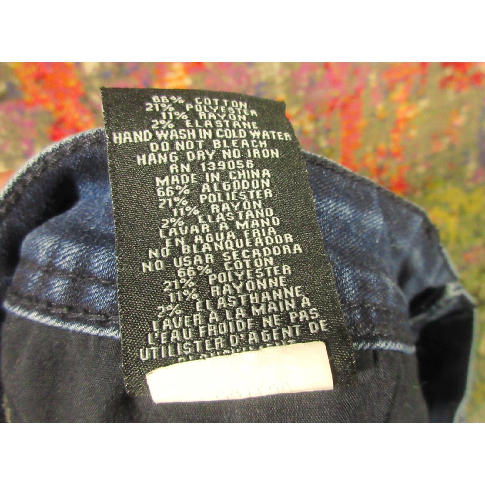 Grace in LA Grace in LA Jeans Women's 30x33 Bootcut Denim Blue Embellished 5-Pocket Regular Fit Zip Fly Vintage? No Size 30" / US 8 / IT 44 - 5 Thumbnail